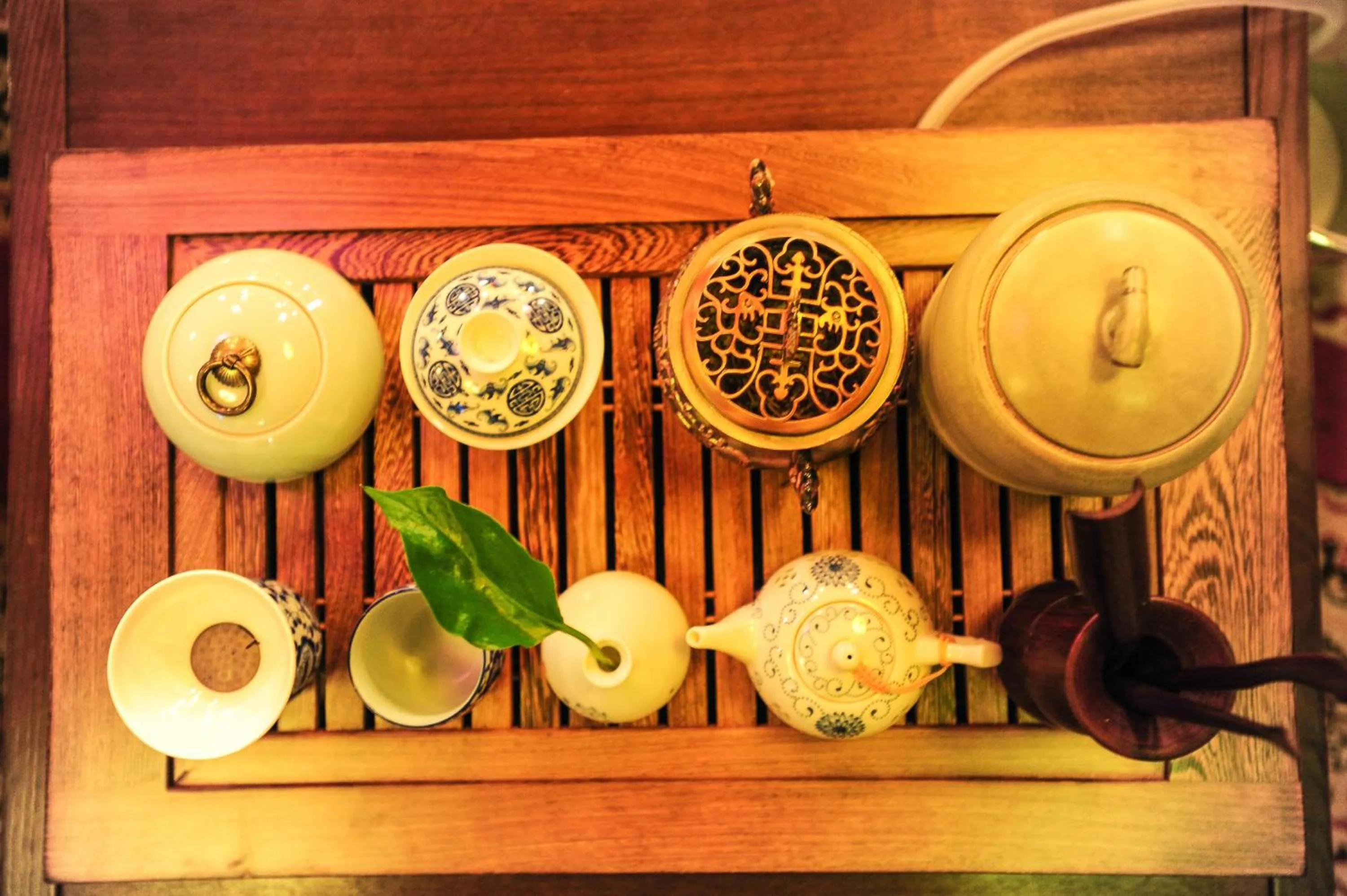 Decorative detail in Beijing Rong Courtyard Boutique Hotel