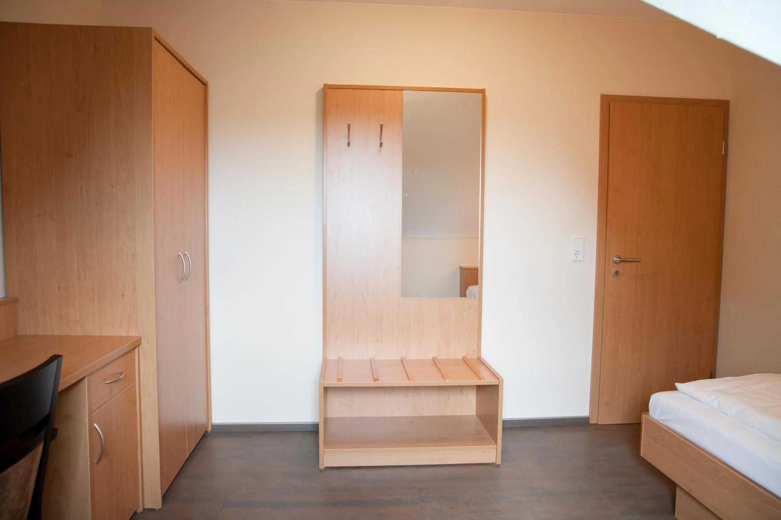 Photo of the whole room, Bed in Apartmenthaus Wesertor