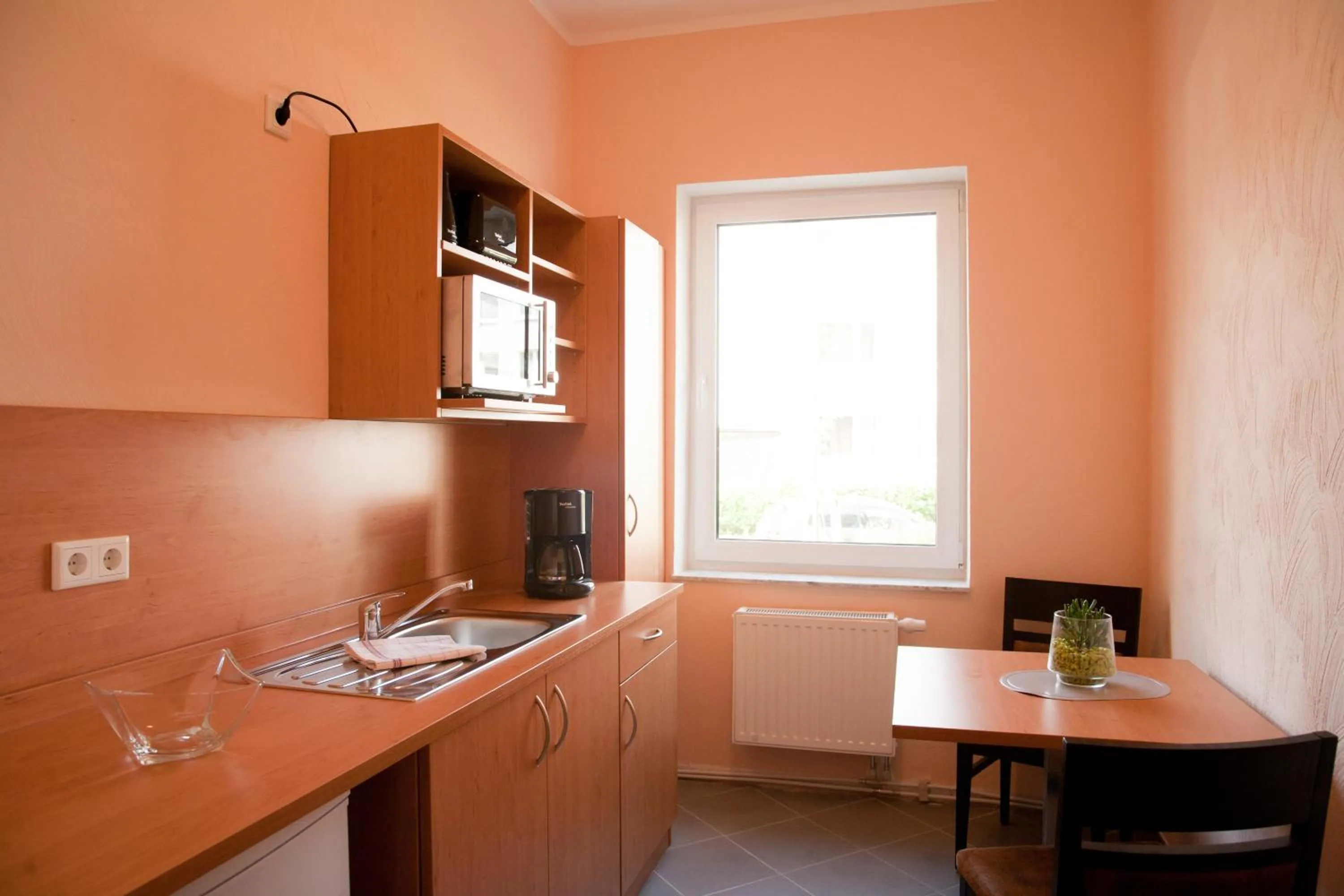 Kitchen or kitchenette in Apartmenthaus Wesertor