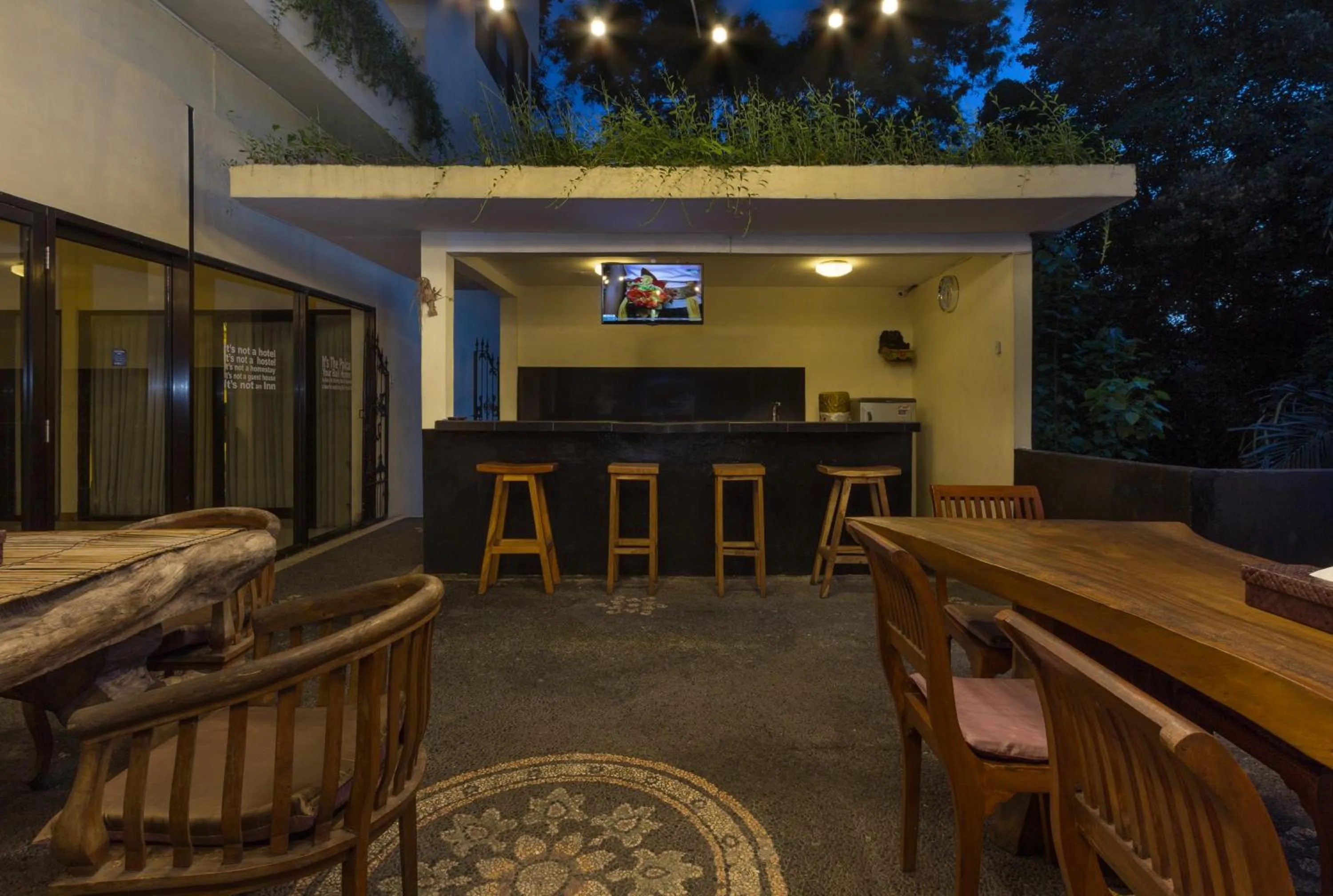 Communal kitchen in The Paica