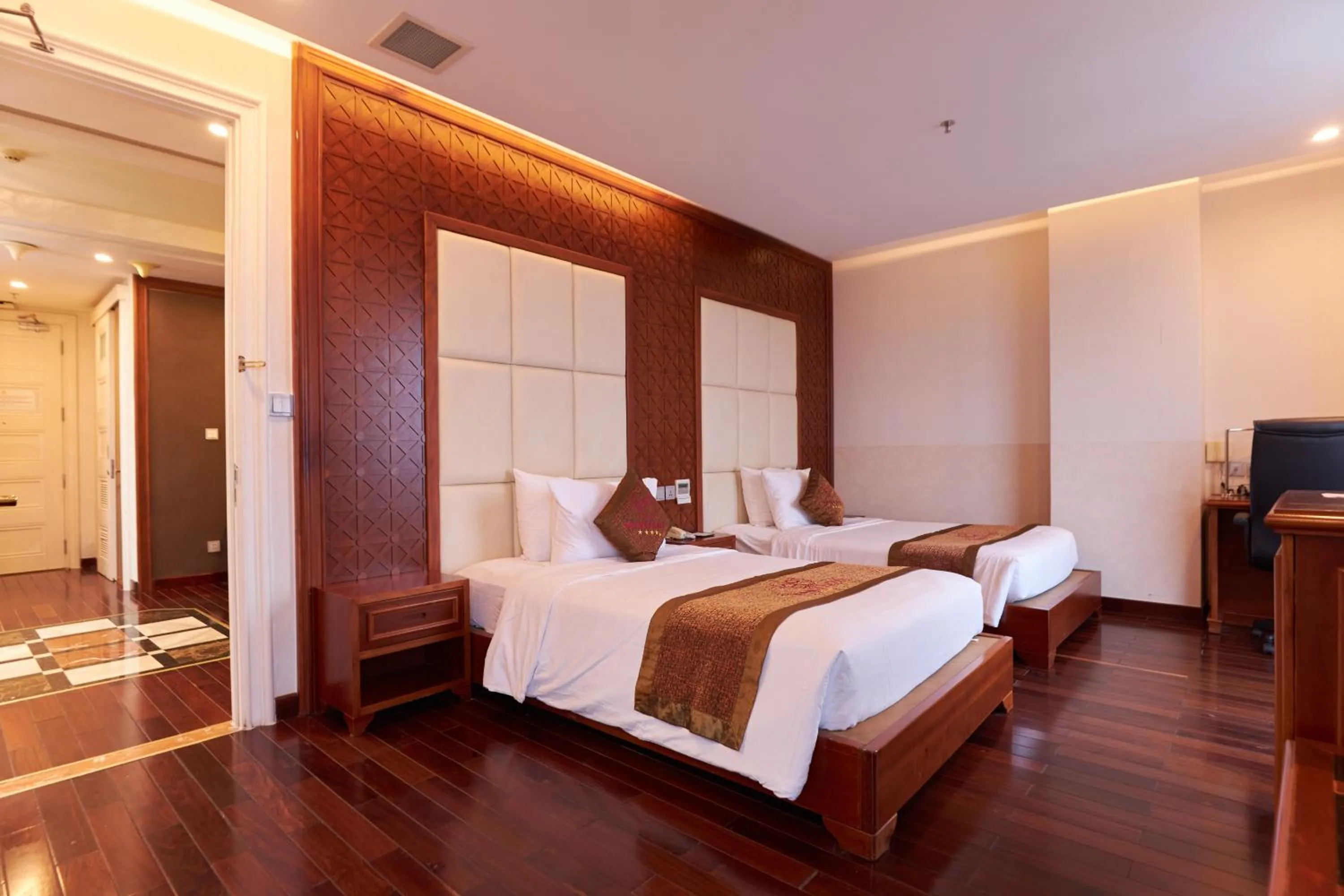 Bed in Samdi Da Nang Central Hotel