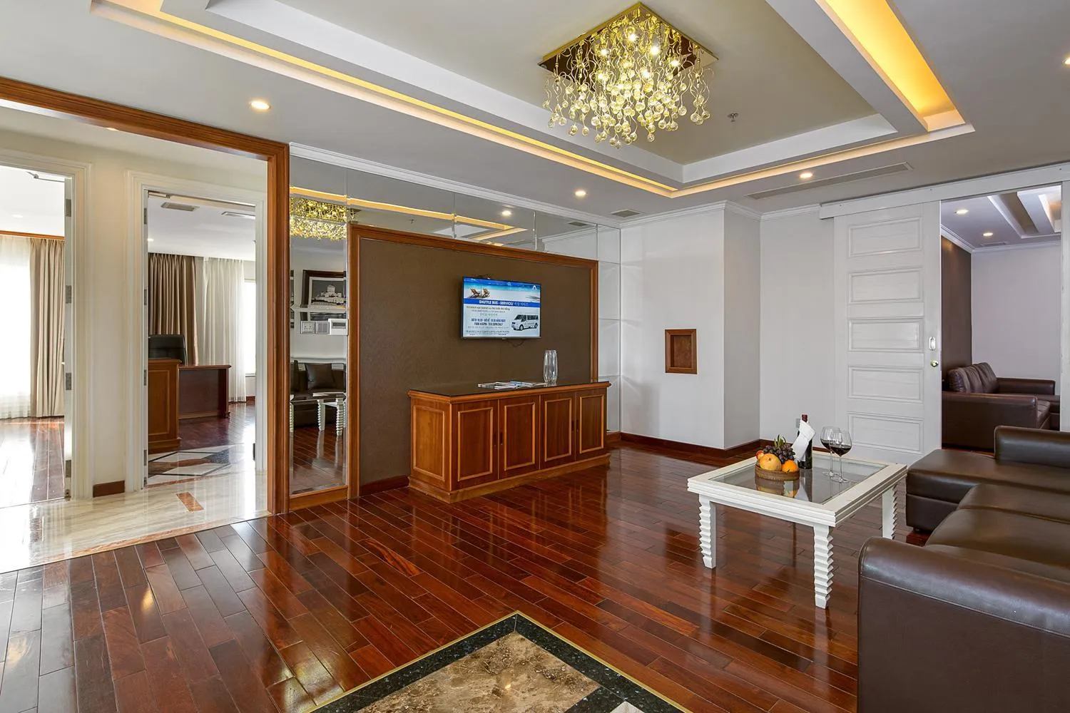 Living room in Samdi Da Nang Central Hotel