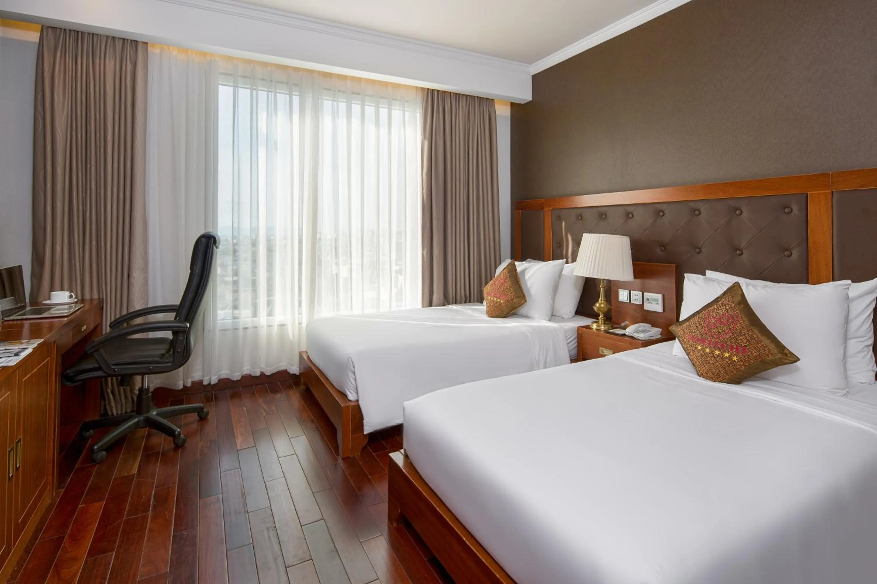 Bed in Samdi Da Nang Central Hotel