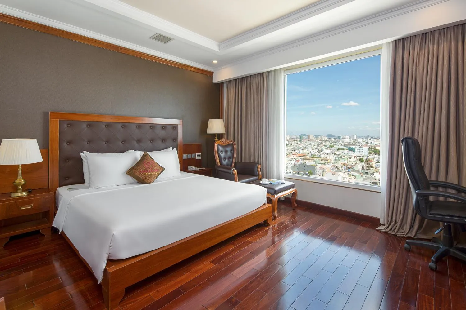 Bed in Samdi Da Nang Central Hotel