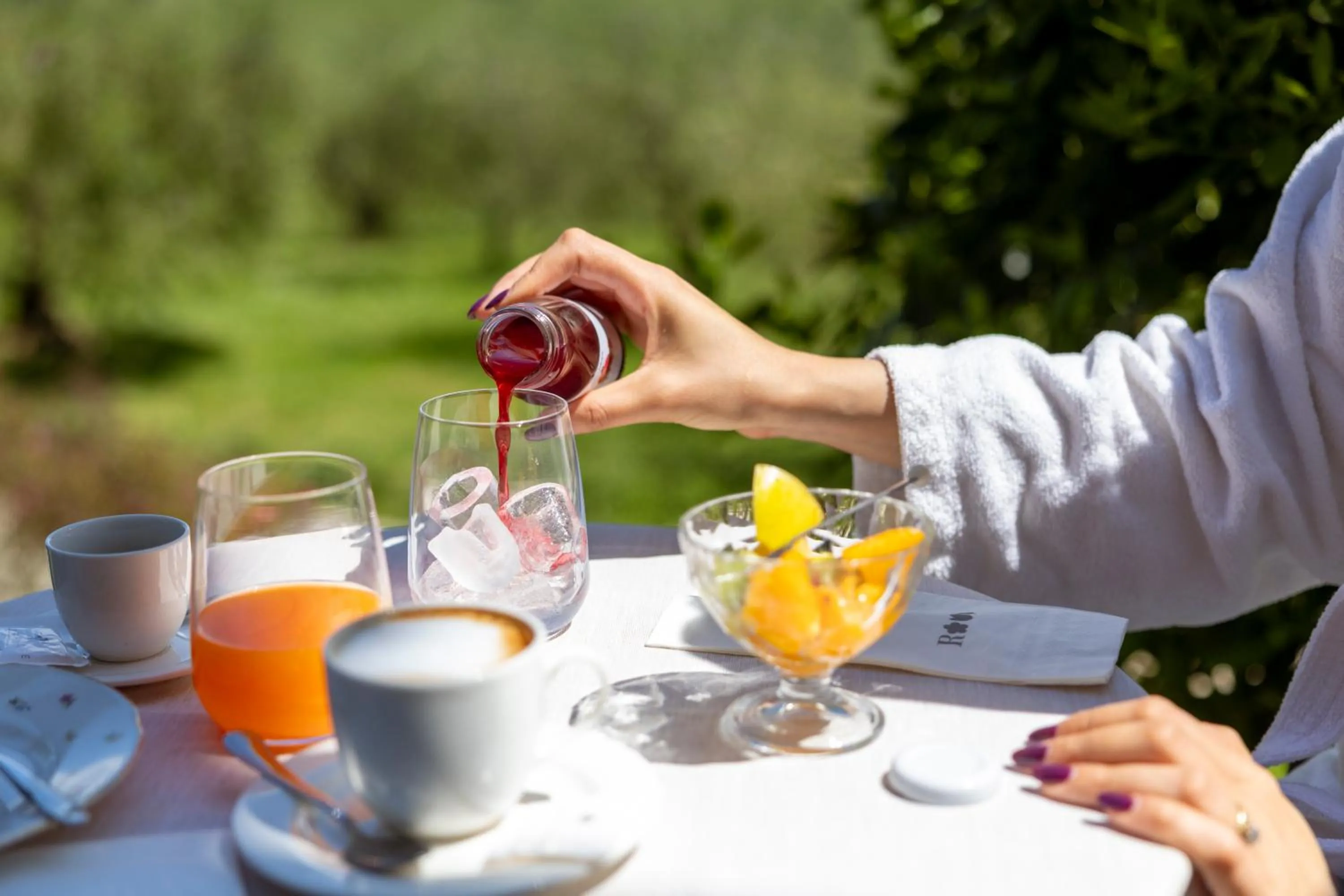 Breakfast in Roccafiore Wine Resort & Spa
