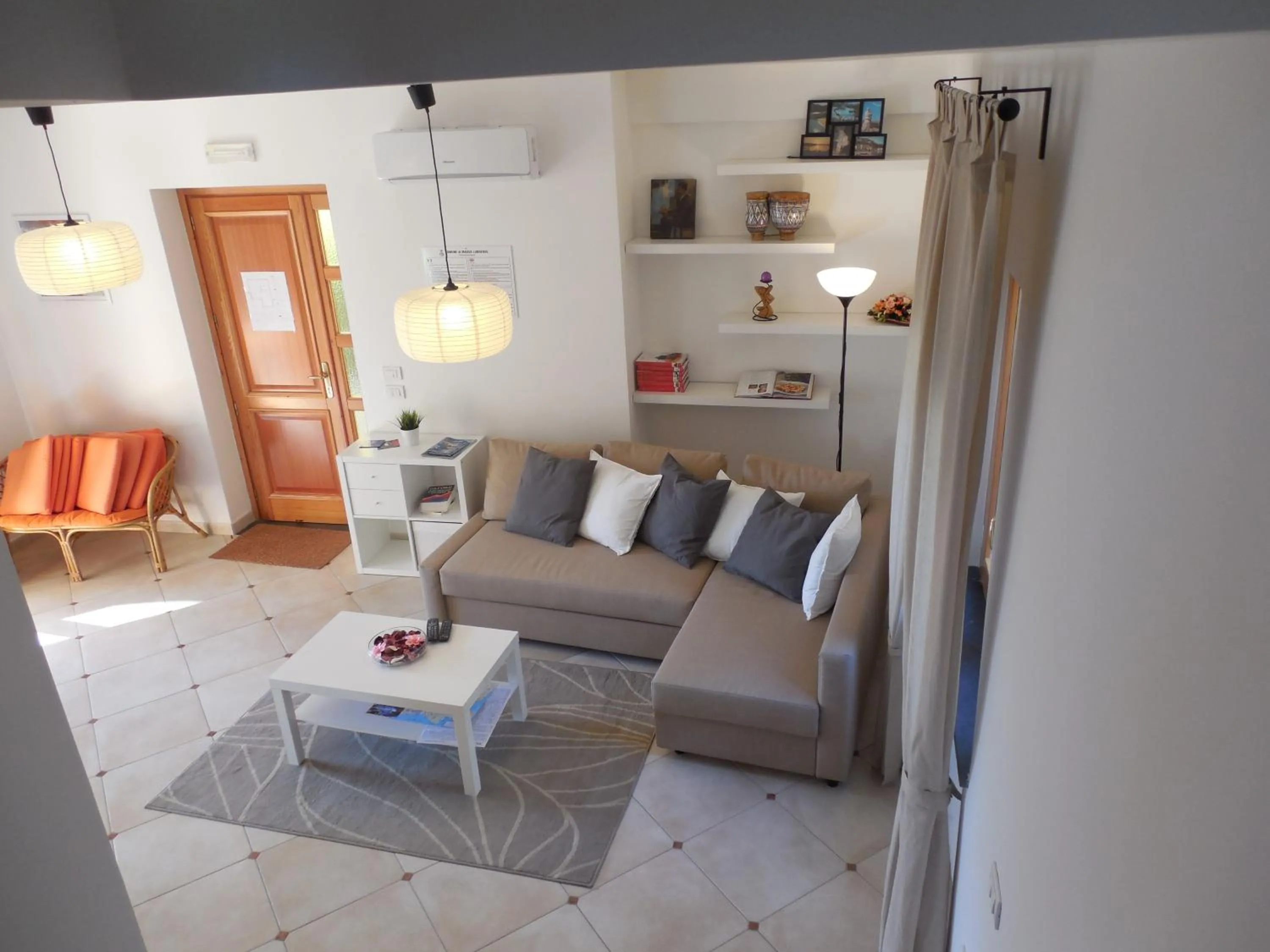 Communal lounge/ TV room in Villa Talea
