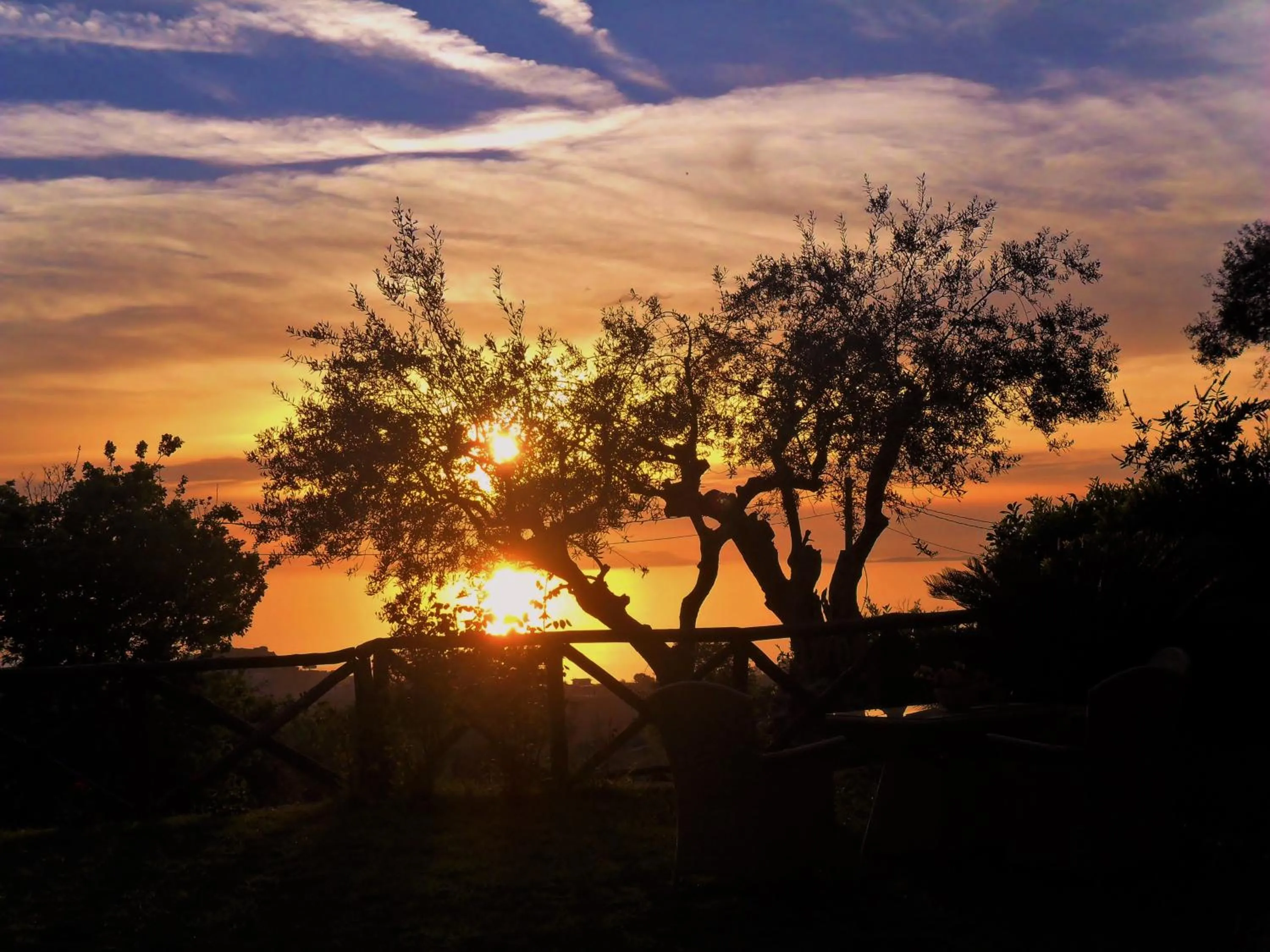 Sunset in Villa Talea
