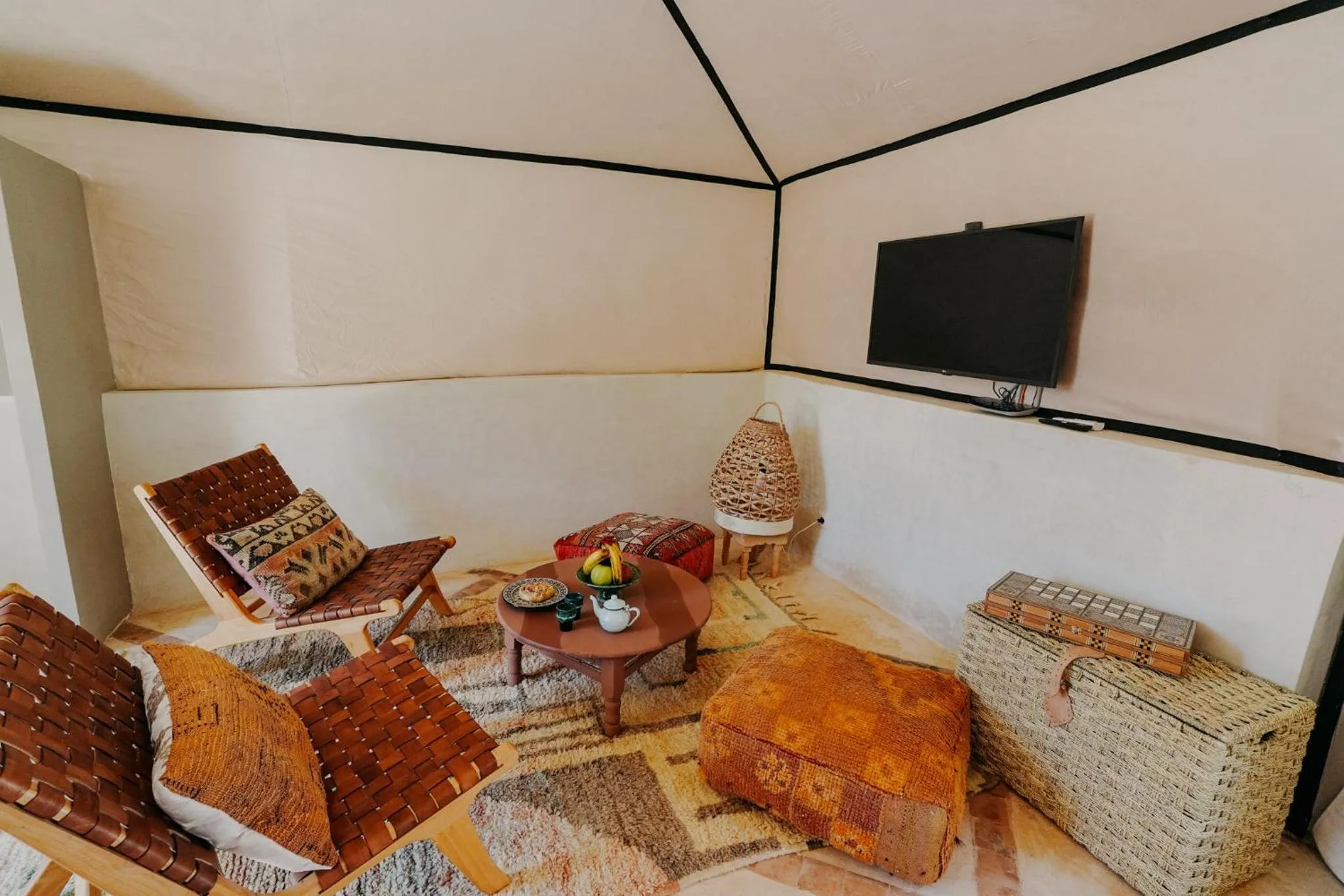 Living room in Hotel & Spa La Ferme El Dar