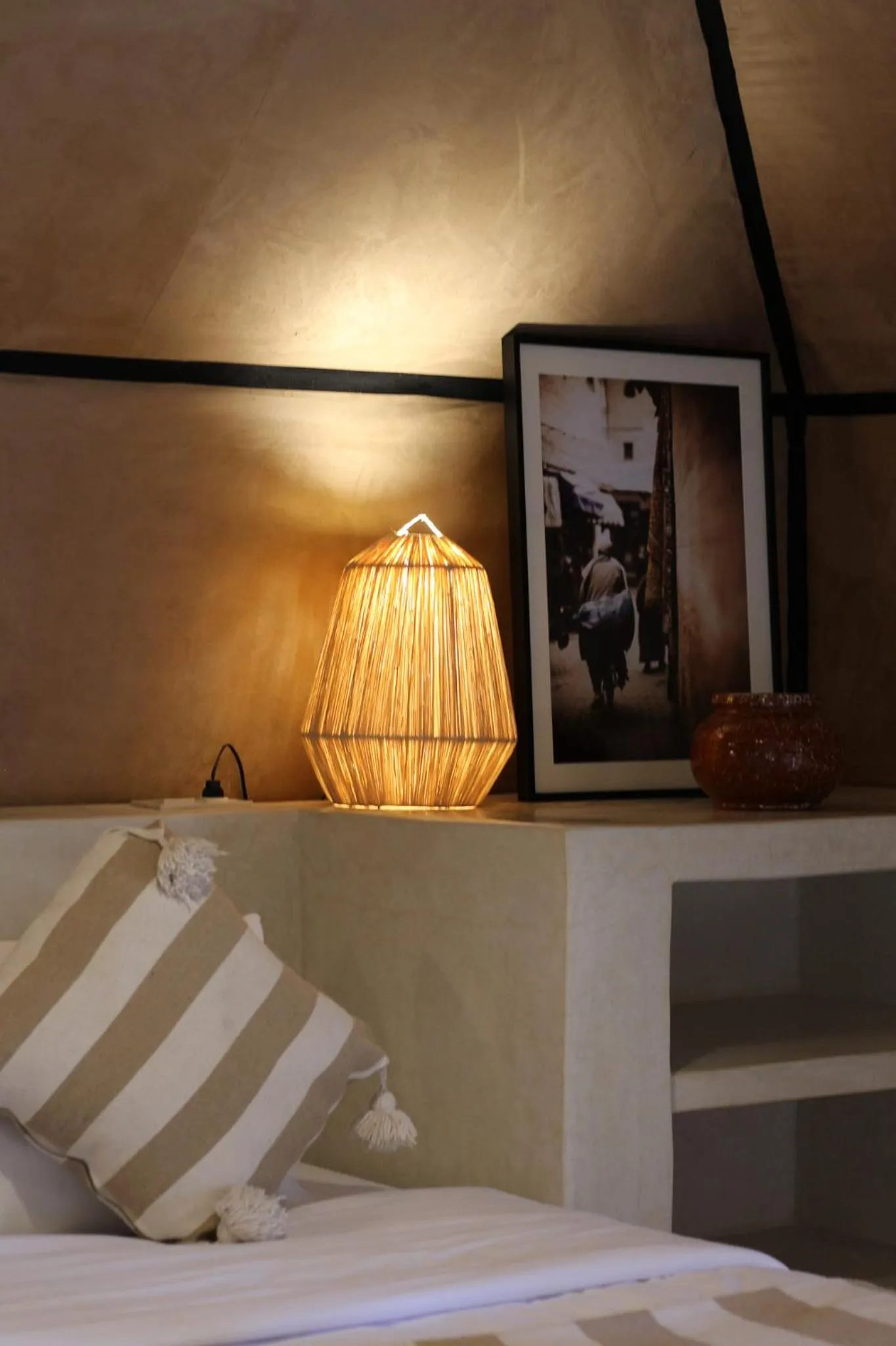 Decorative detail, Bed in Hotel & Spa La Ferme El Dar