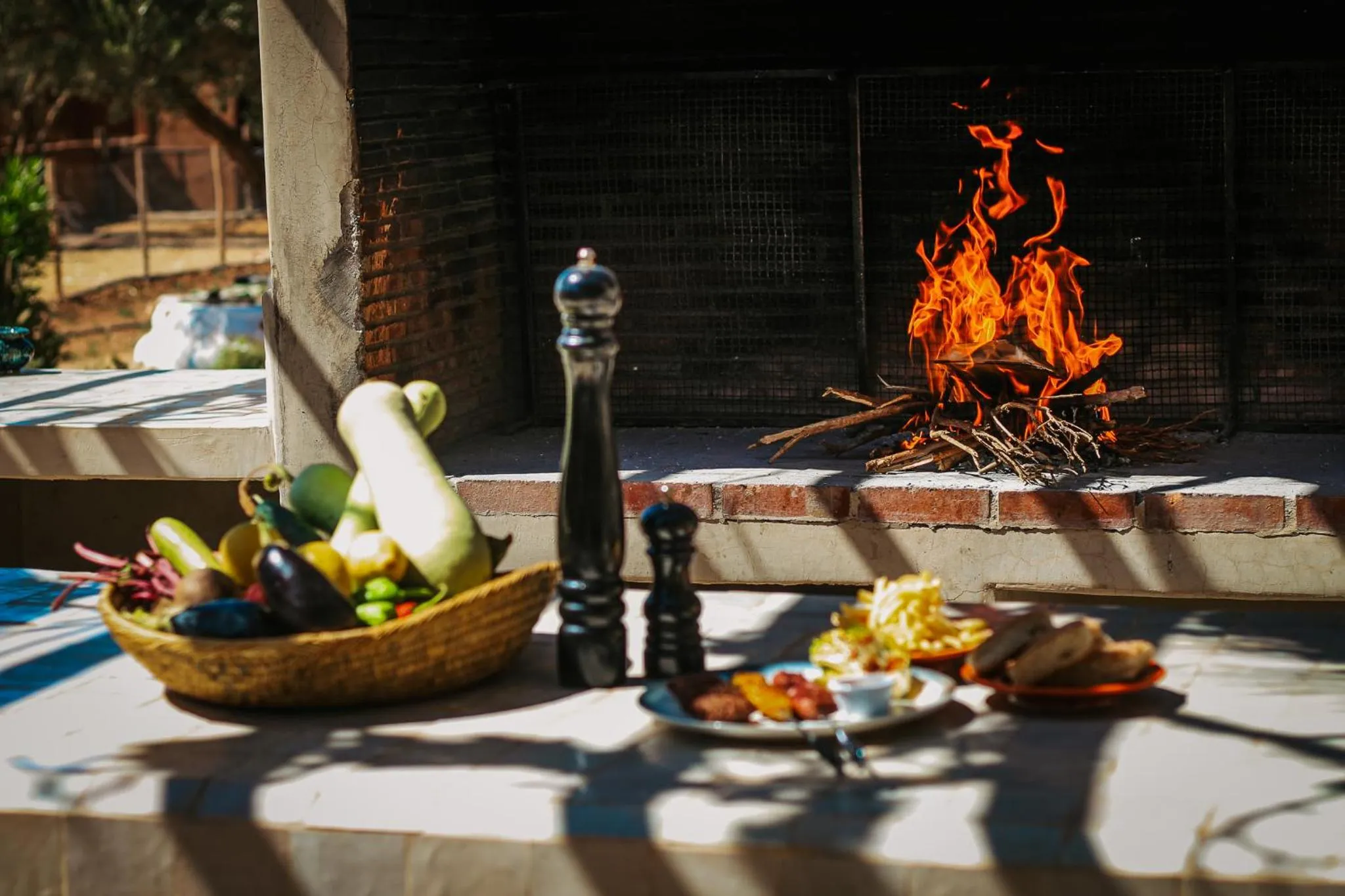 Restaurant/places to eat in Hotel & Spa La Ferme El Dar