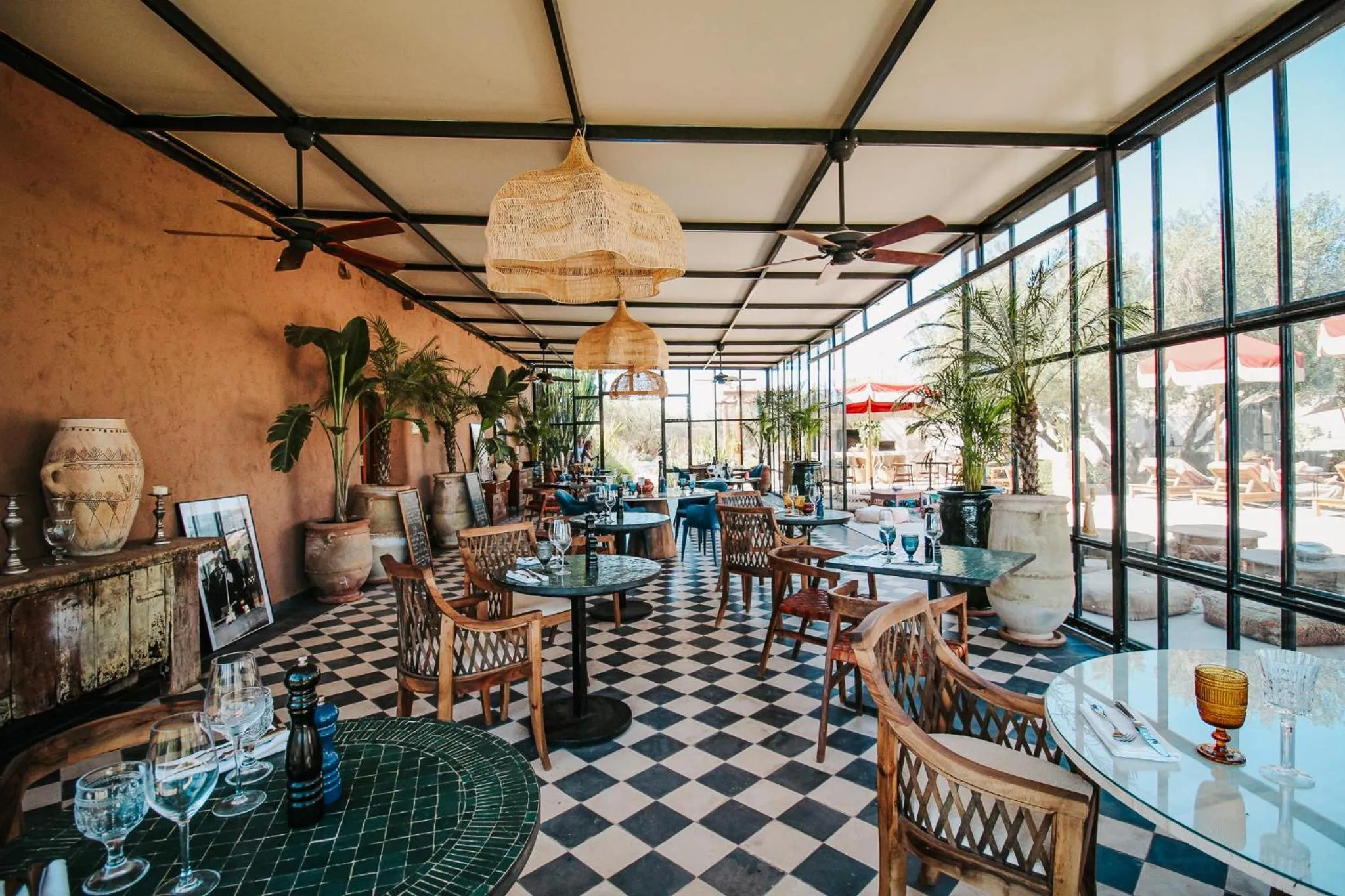 Restaurant/places to eat in Hotel & Spa La Ferme El Dar