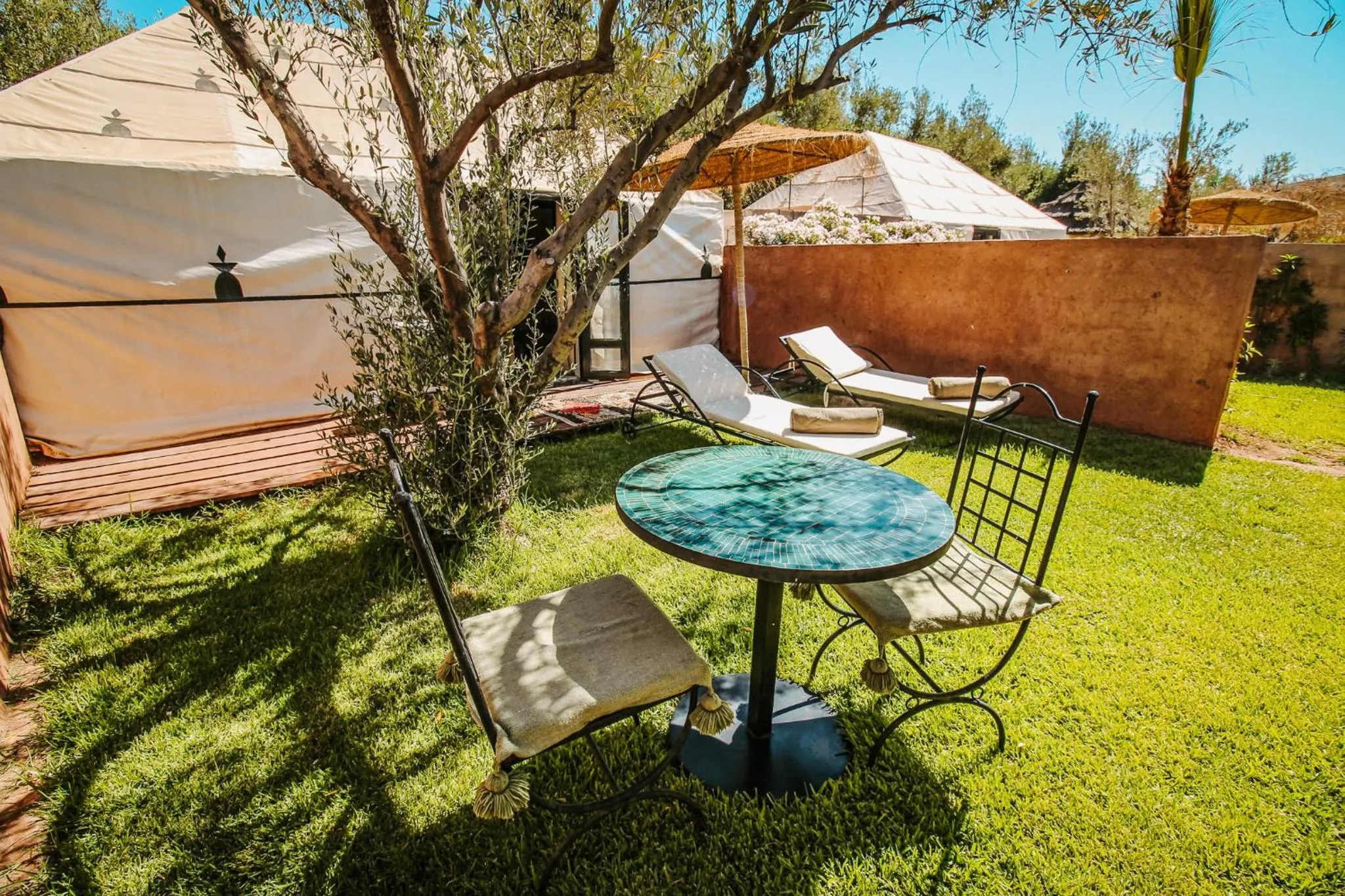 Garden in Hotel & Spa La Ferme El Dar