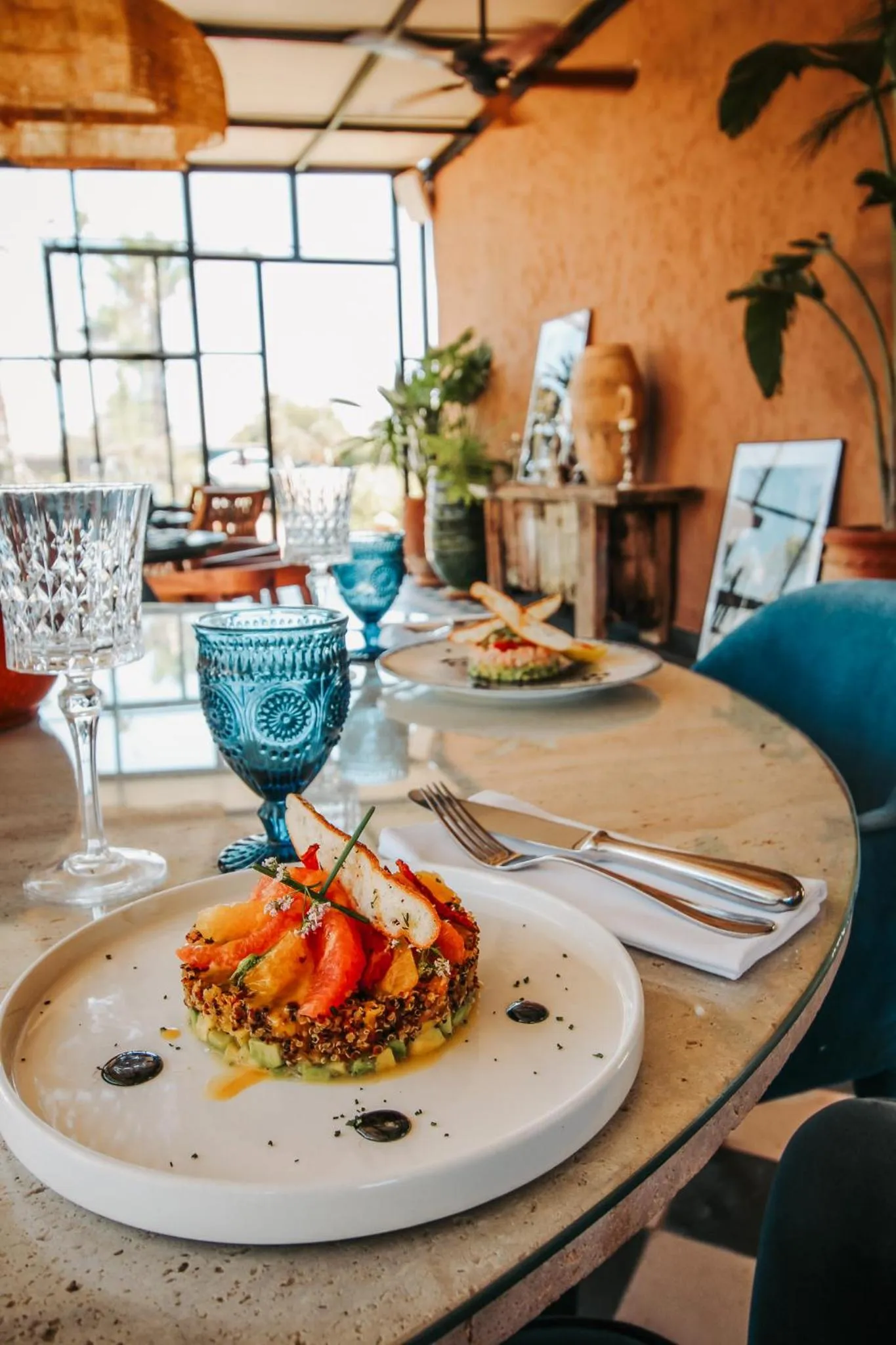 Restaurant/places to eat in Hotel & Spa La Ferme El Dar