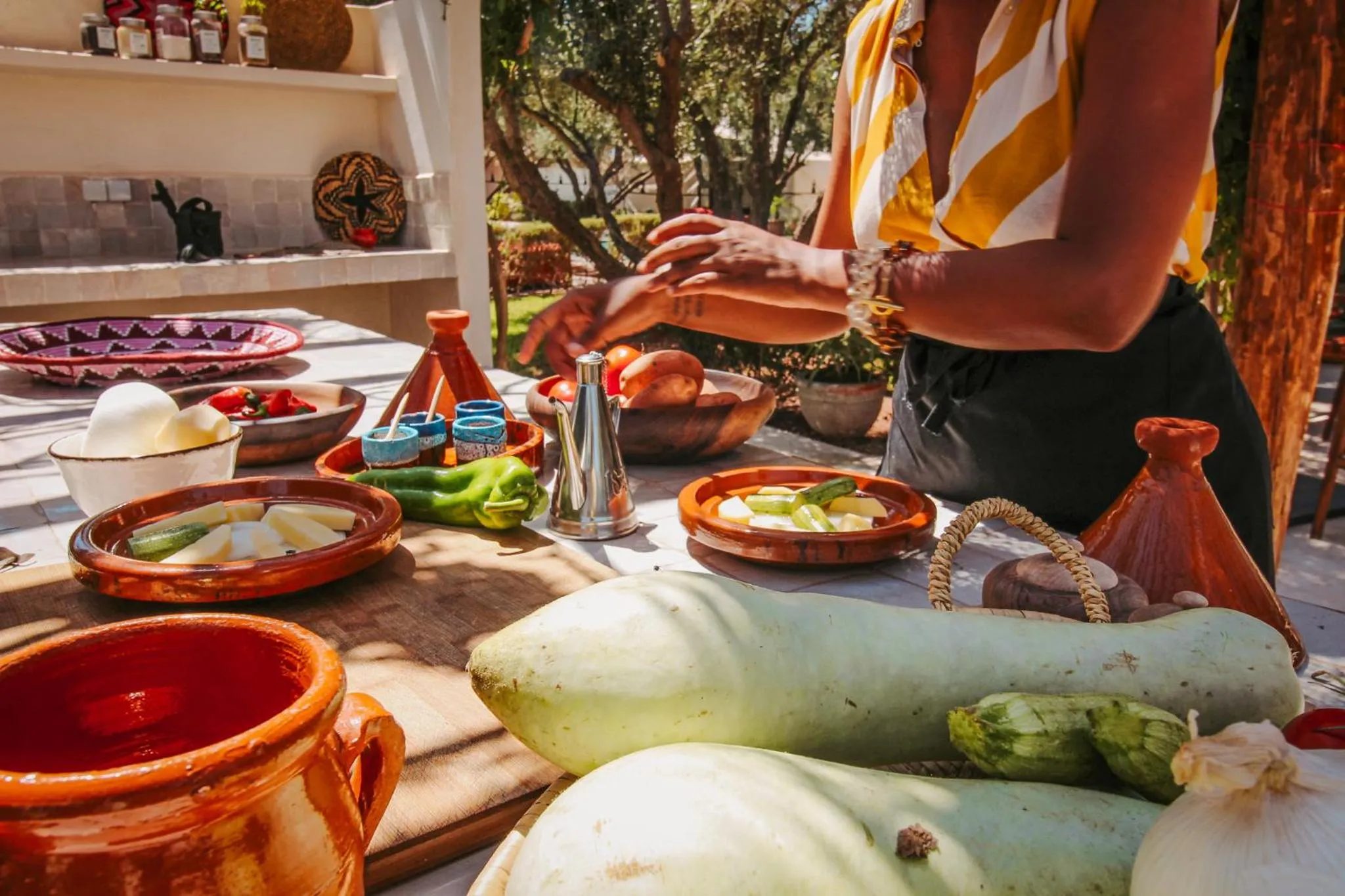 Restaurant/places to eat in Hotel & Spa La Ferme El Dar