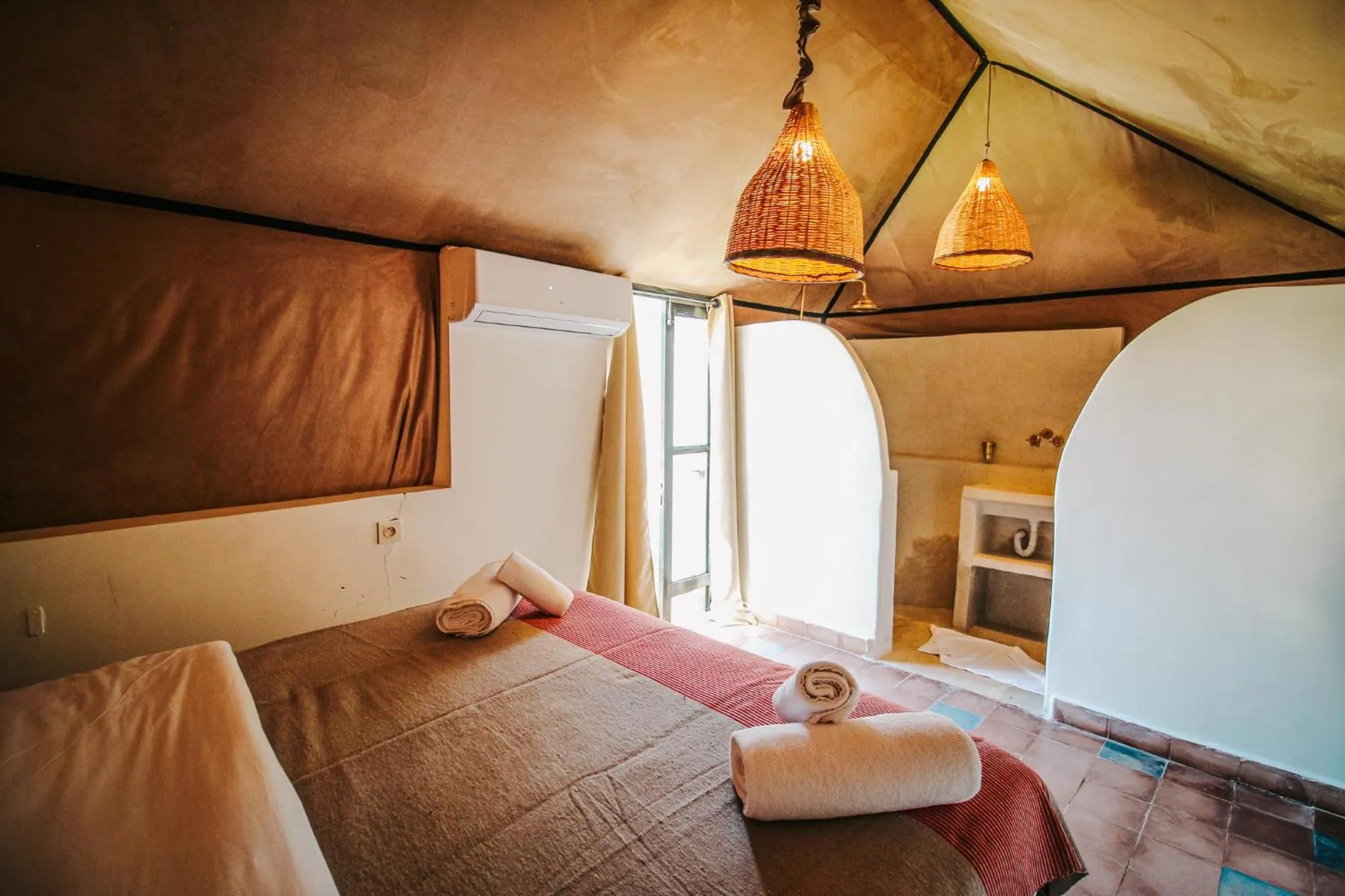 Photo of the whole room, Bed in Hotel & Spa La Ferme El Dar