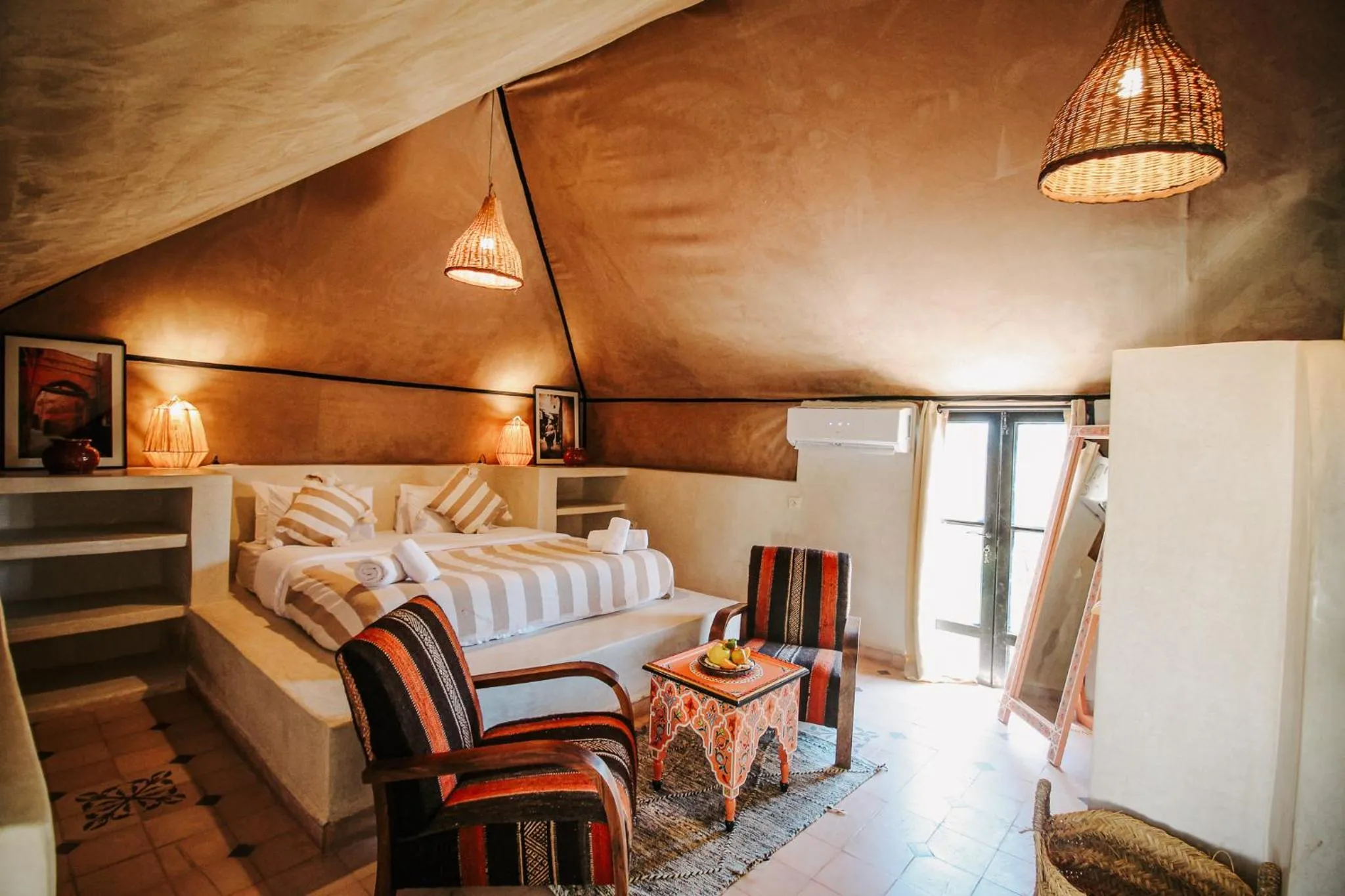 Photo of the whole room, Bed in Hotel & Spa La Ferme El Dar