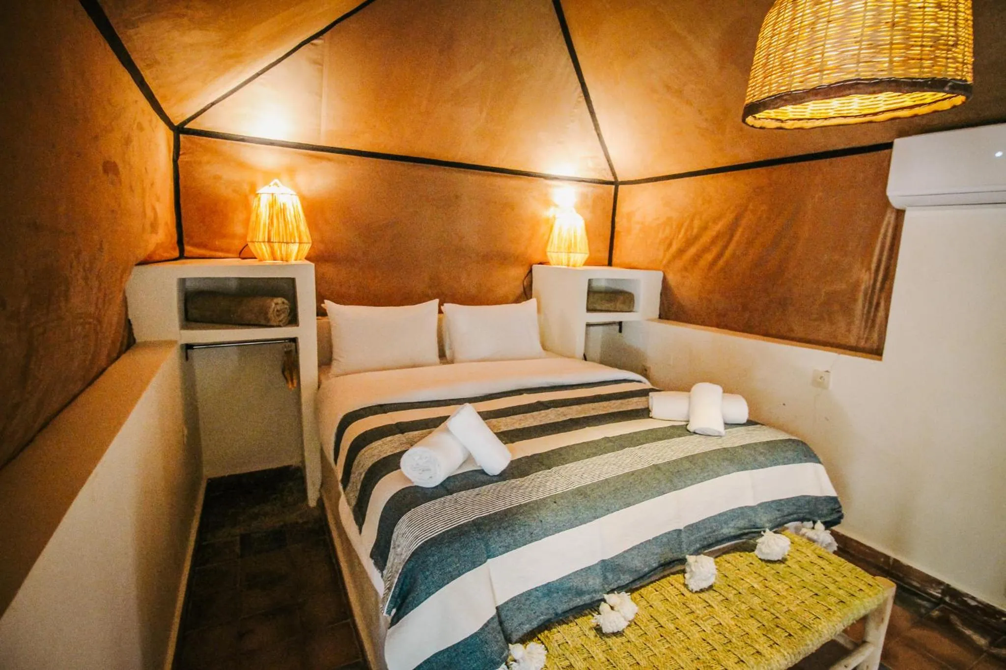 Photo of the whole room, Bed in Hotel & Spa La Ferme El Dar