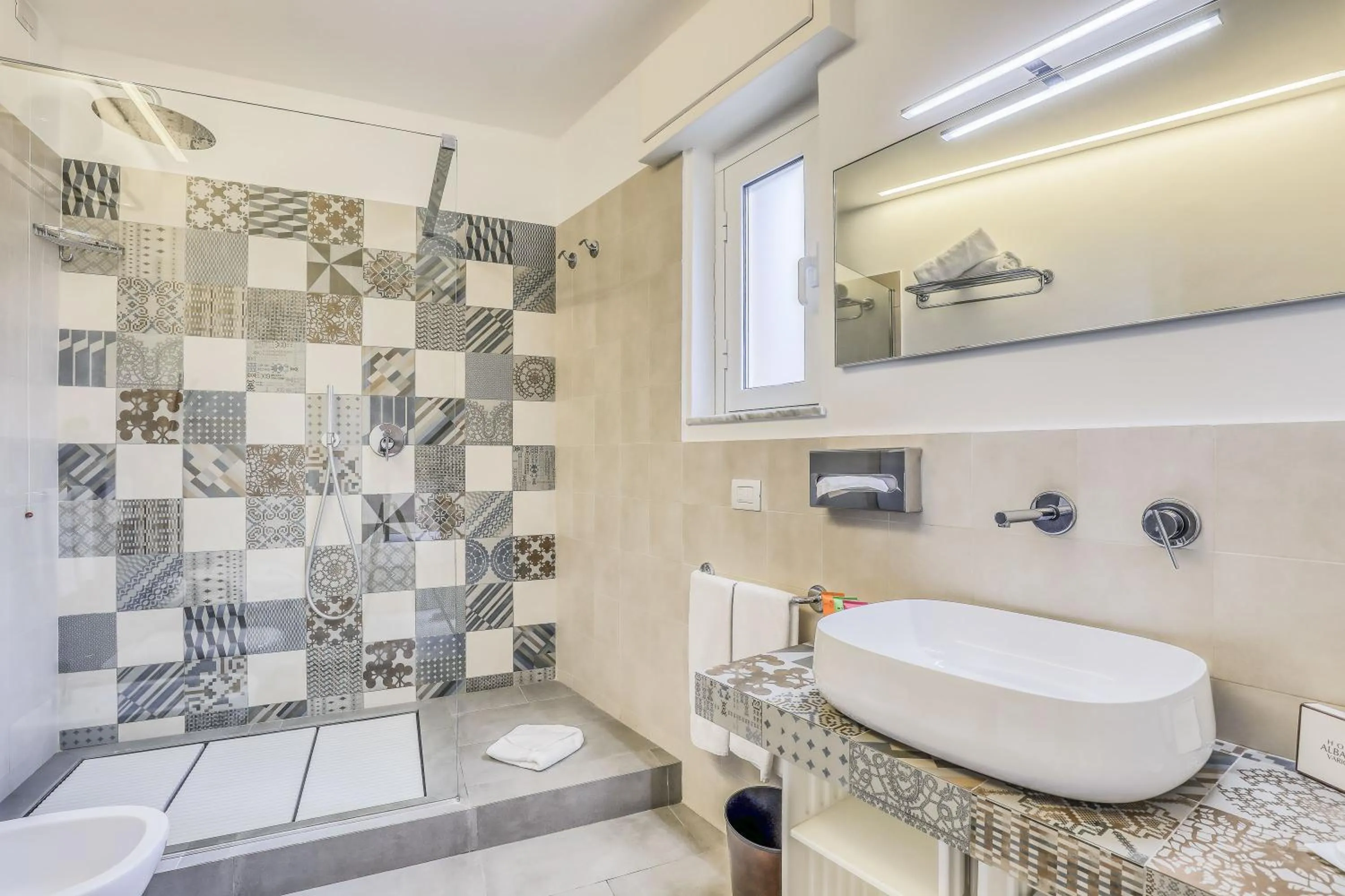 Bathroom in Hotel Albatros Varigotti