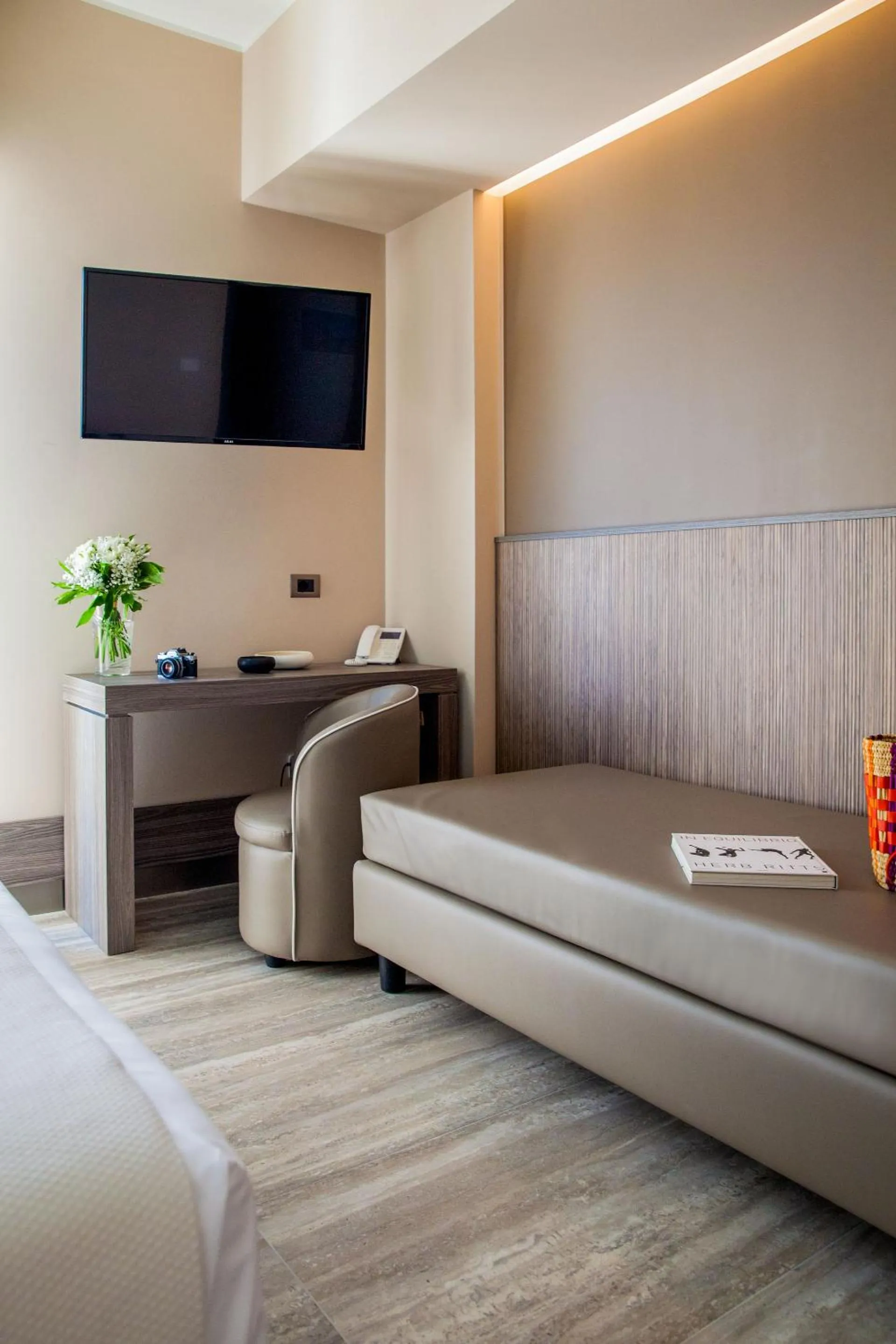 Bedroom, Bed in Hotel Albatros Varigotti