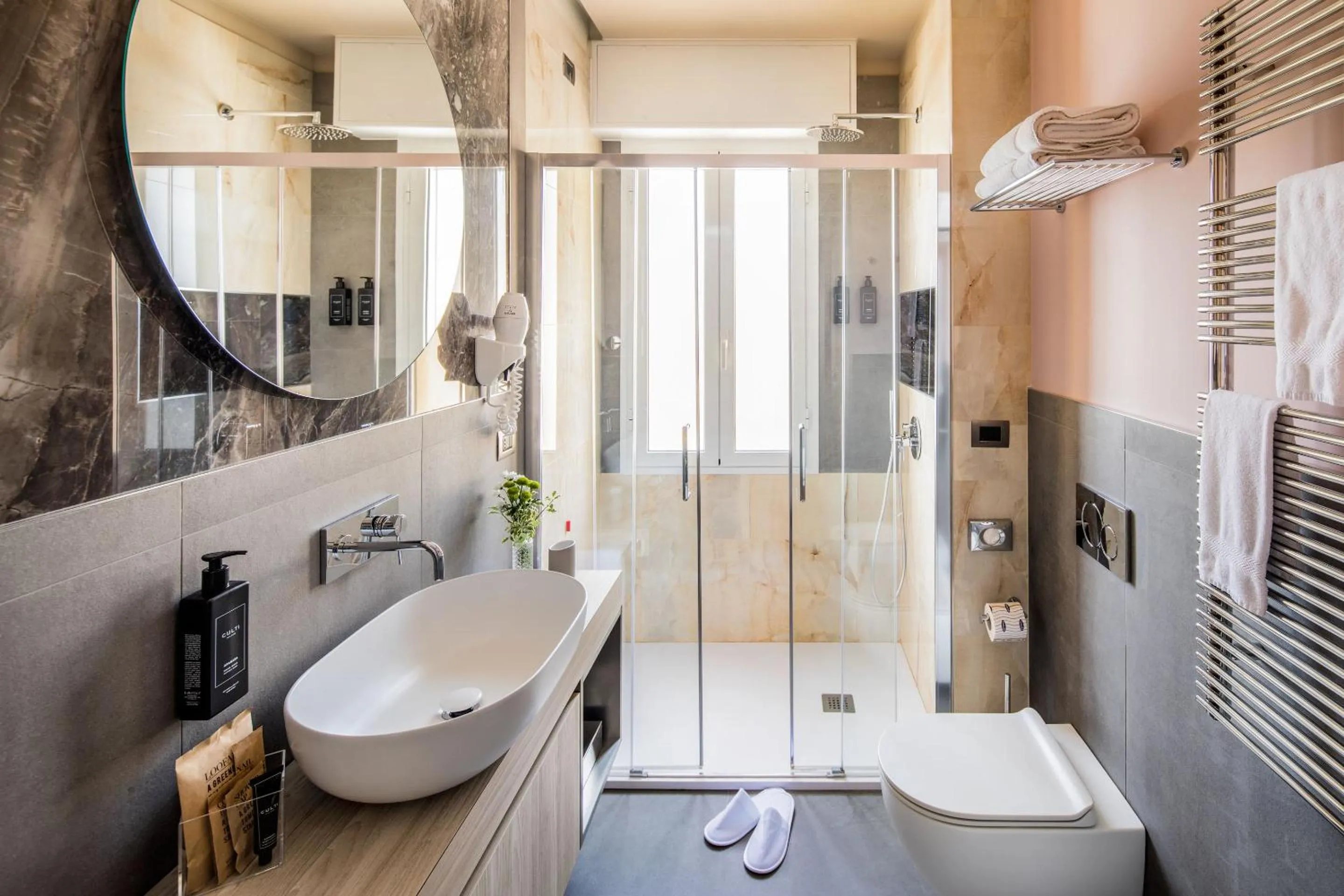 Bathroom in Hotel Albatros Varigotti