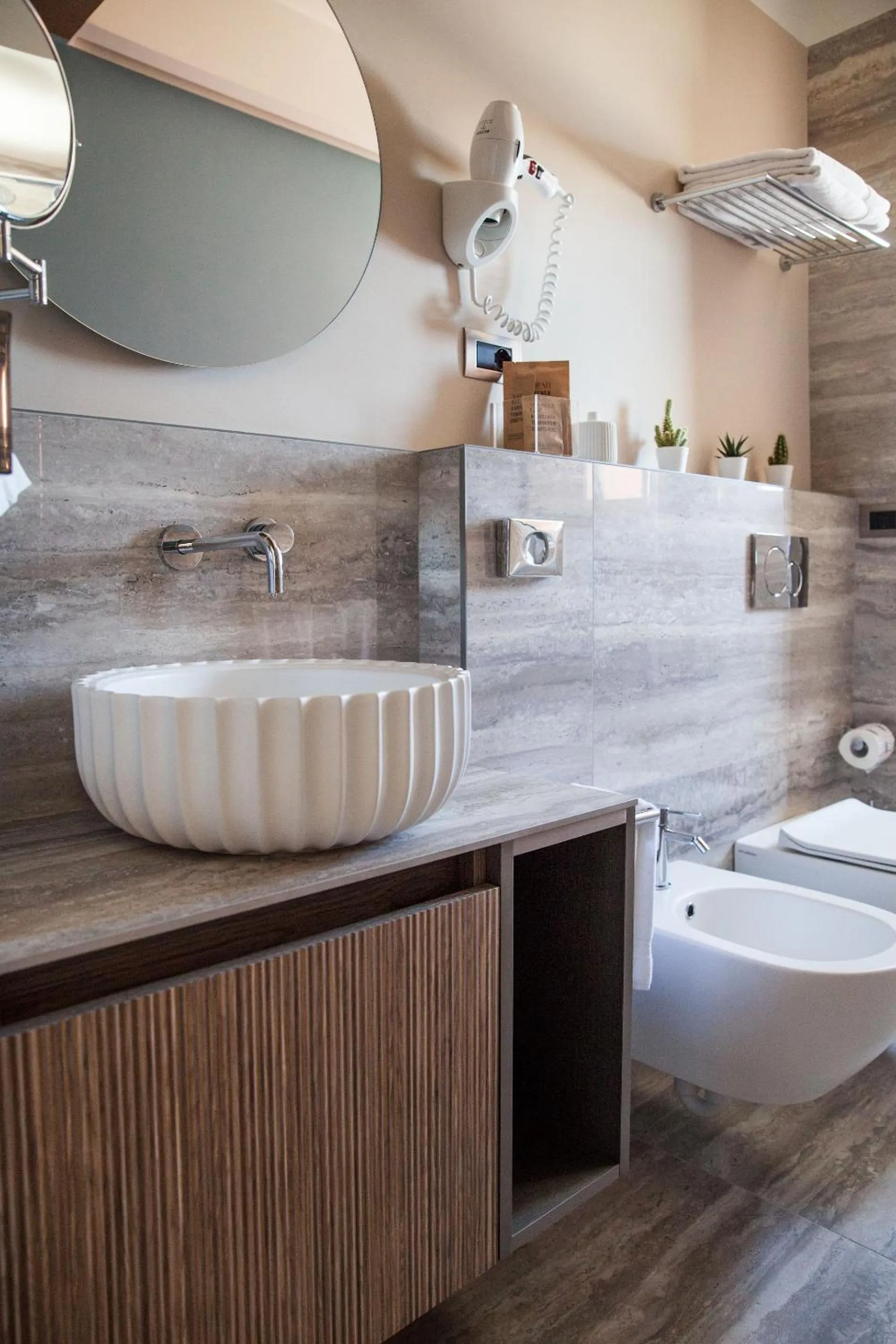 Bathroom in Hotel Albatros Varigotti