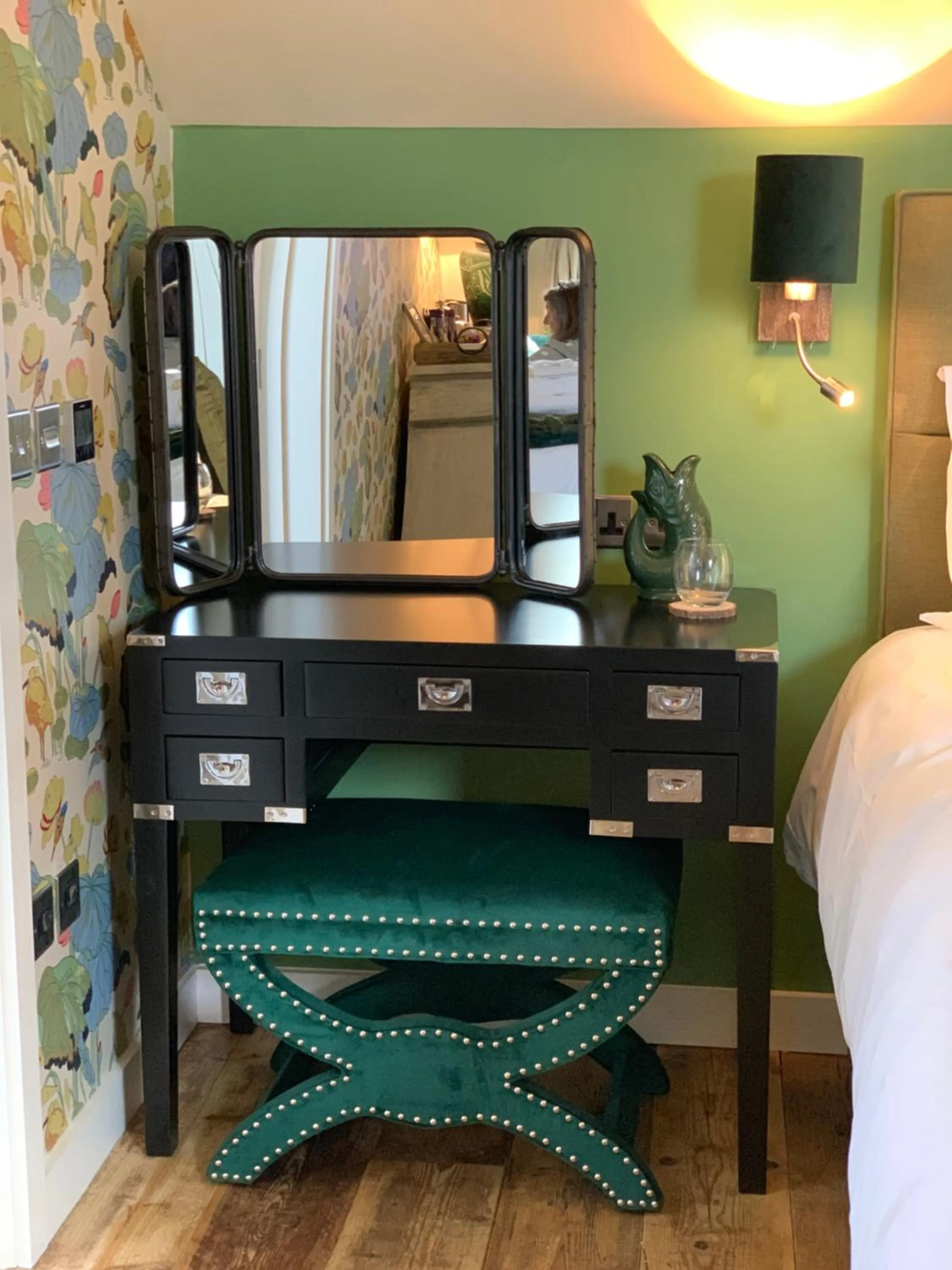 Bed in No33 THORNHAM BOUTIQUE SUITES