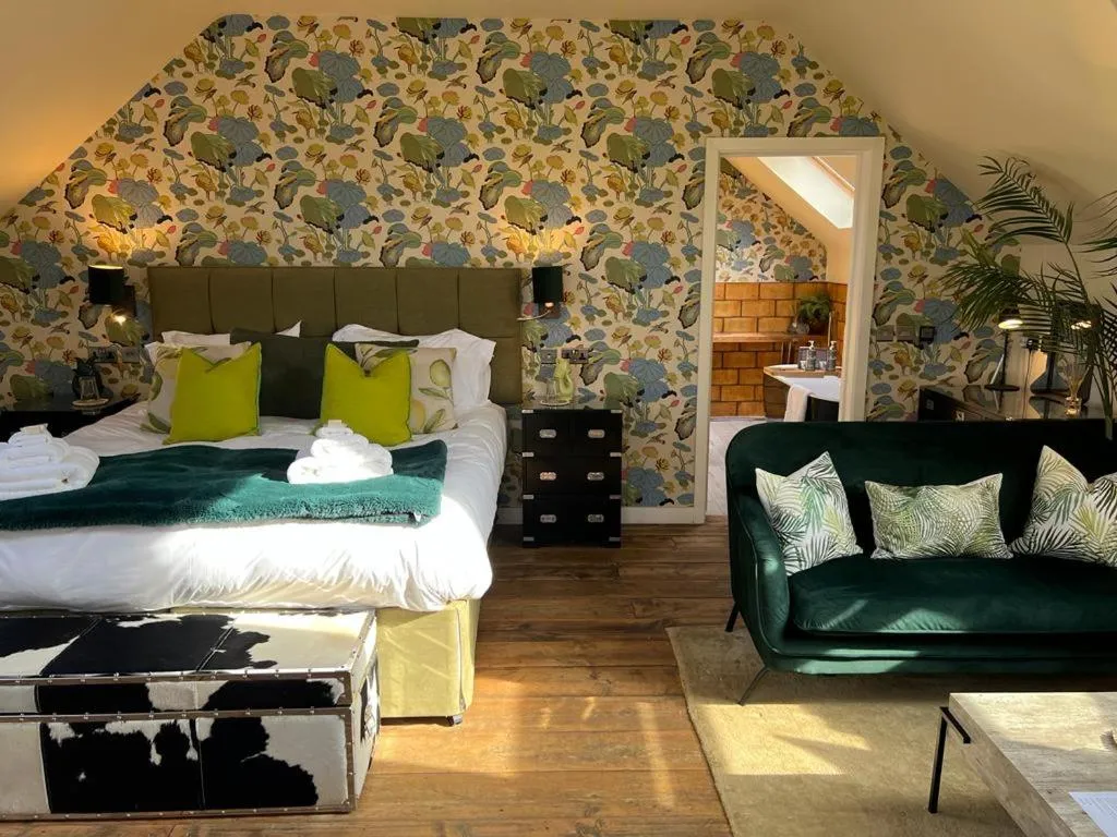 Bed in No33 THORNHAM BOUTIQUE SUITES