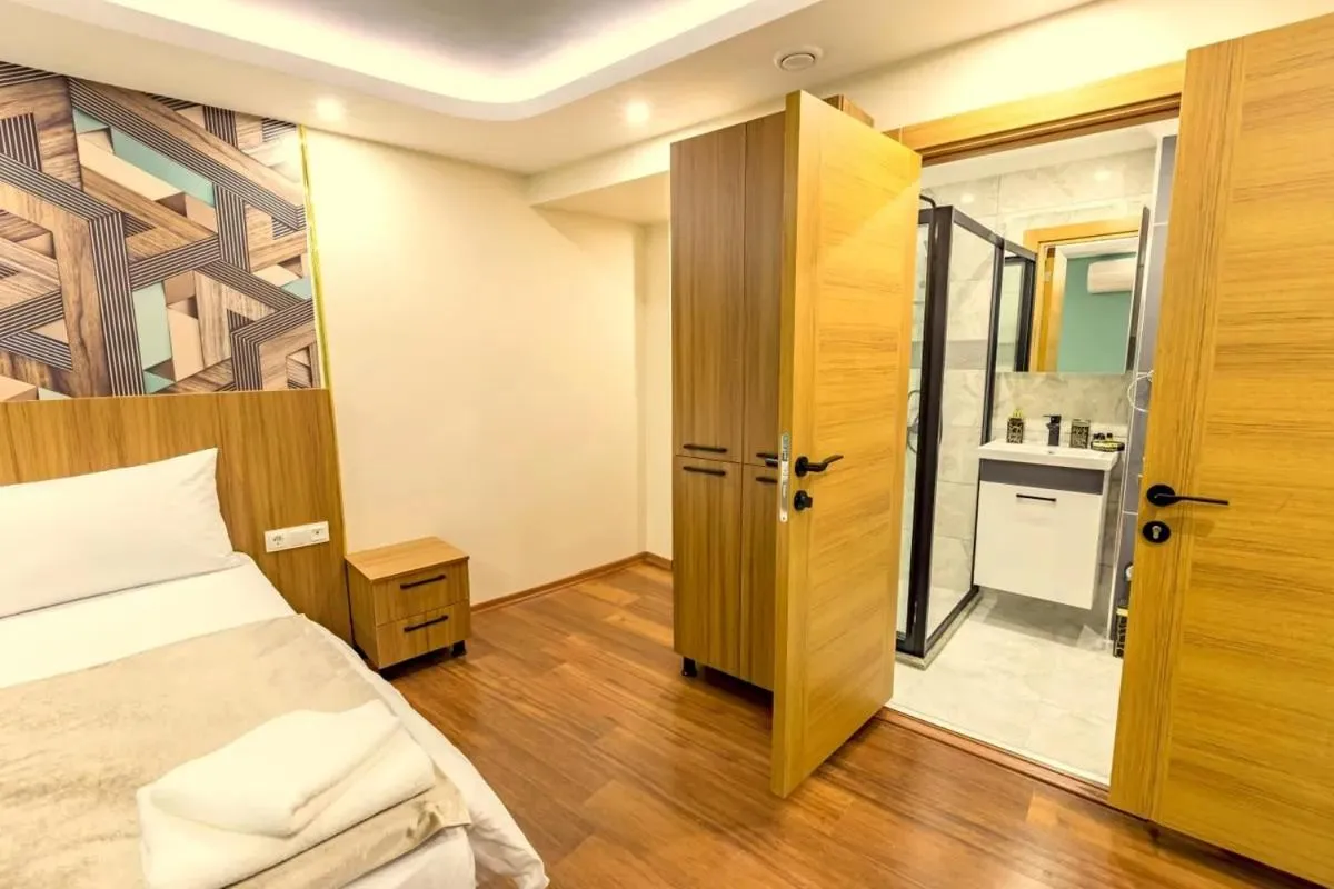 Bed in İstanbulites Hotel