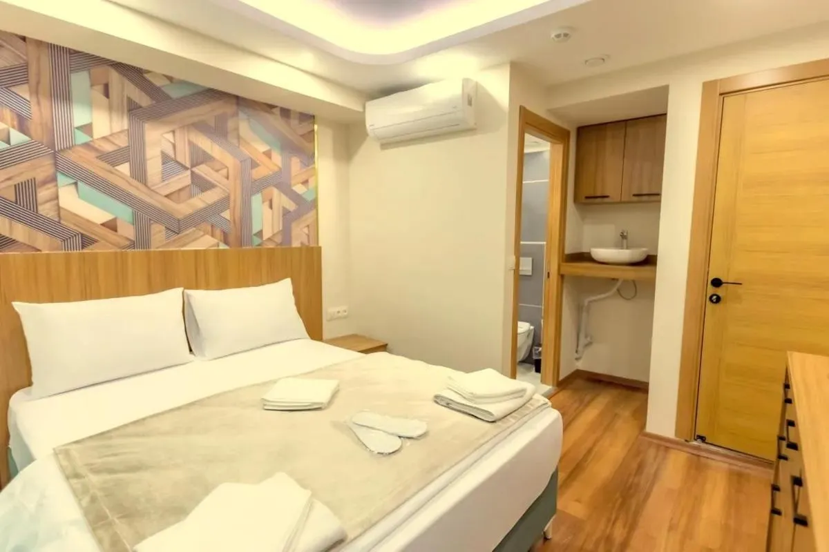 Bed in İstanbulites Hotel