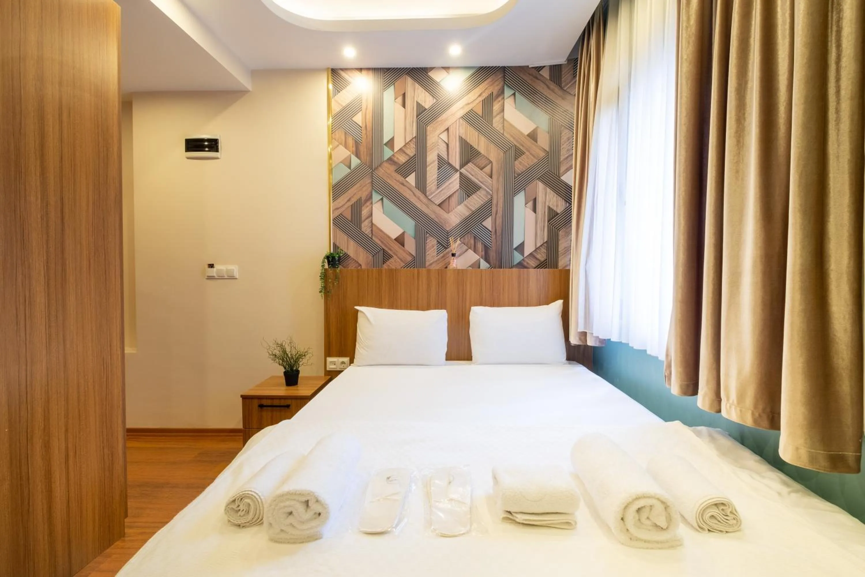 Bed in İstanbulites Hotel