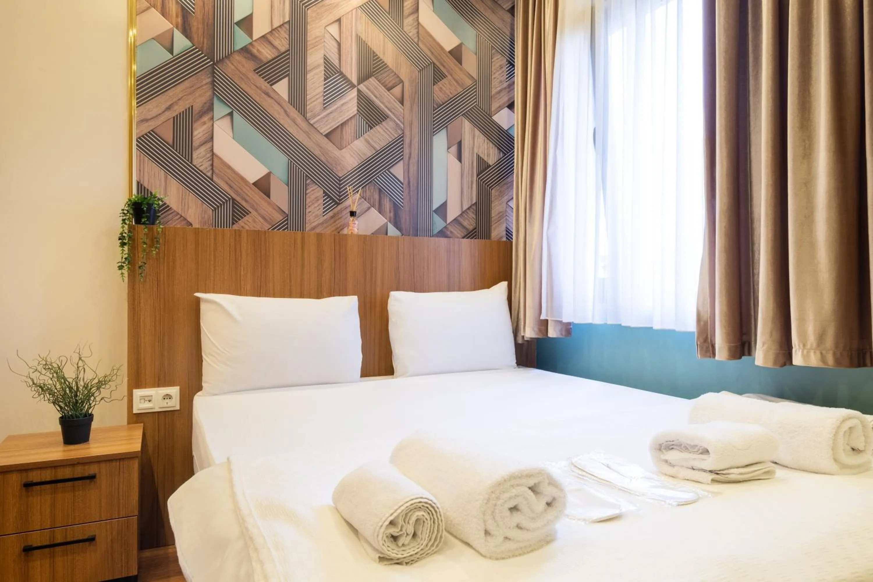 Bed in İstanbulites Hotel