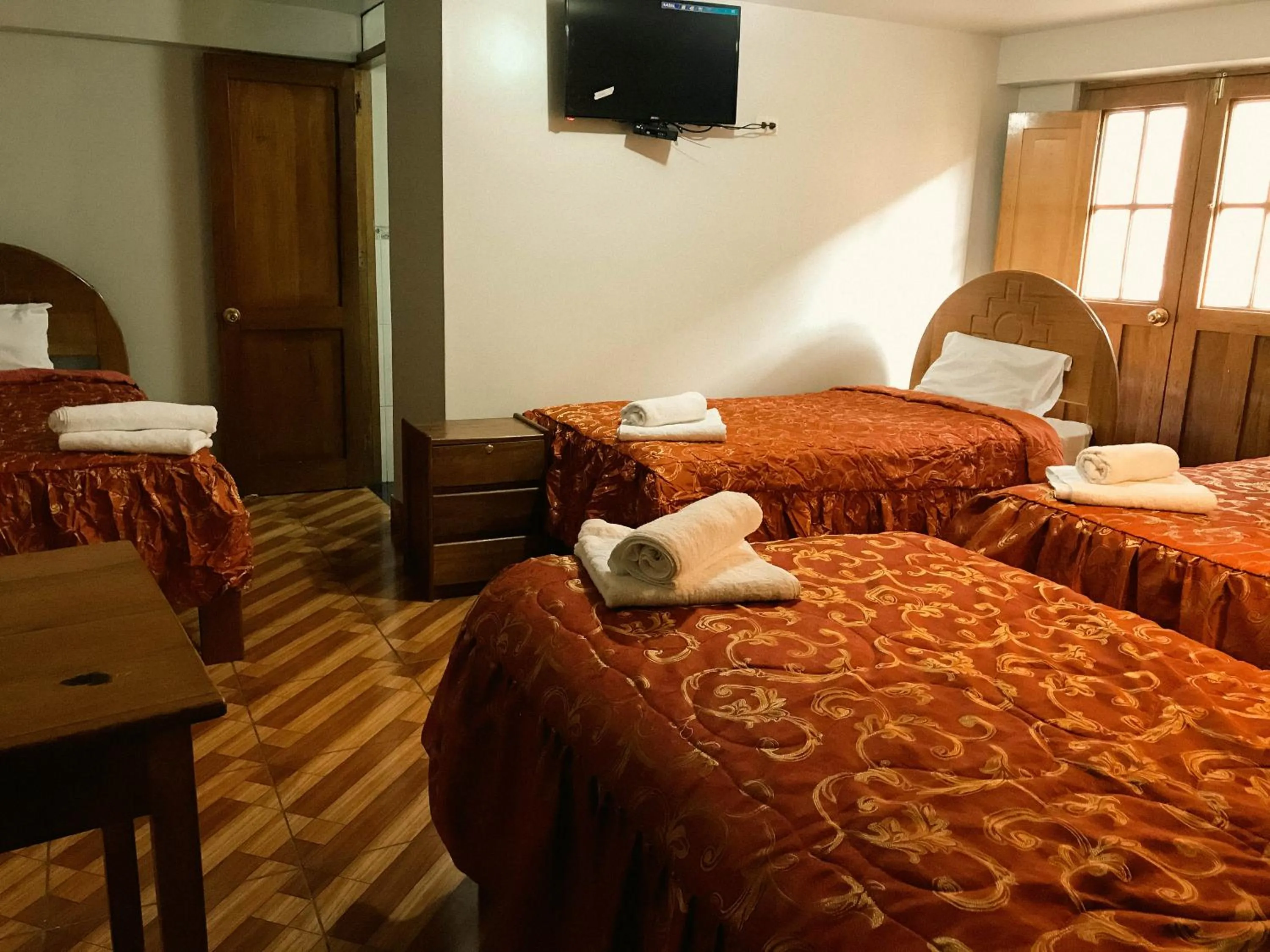 Bed in Nafis Casona Apu Linli Pisac