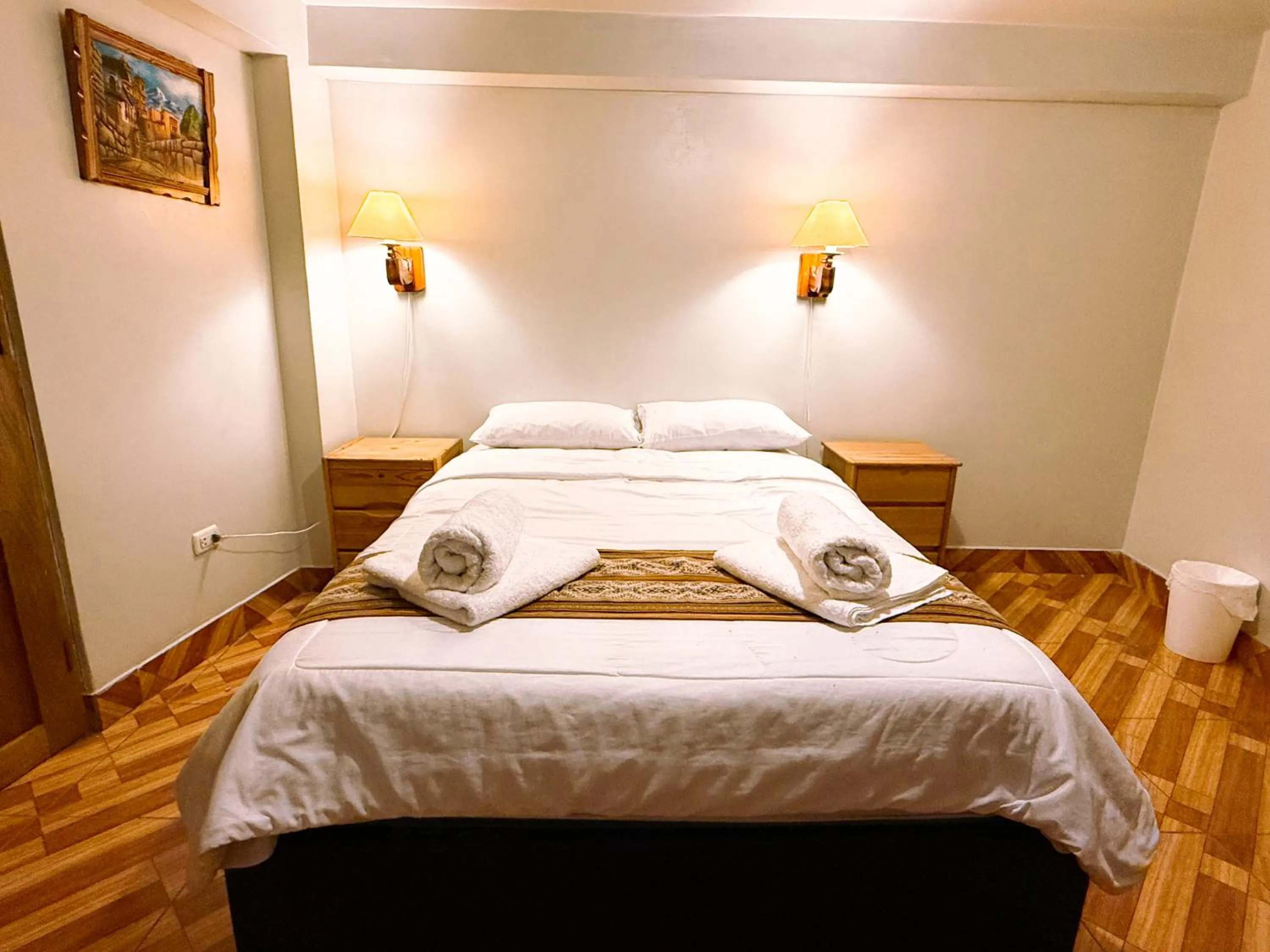 Bed in Nafis Casona Apu Linli Pisac