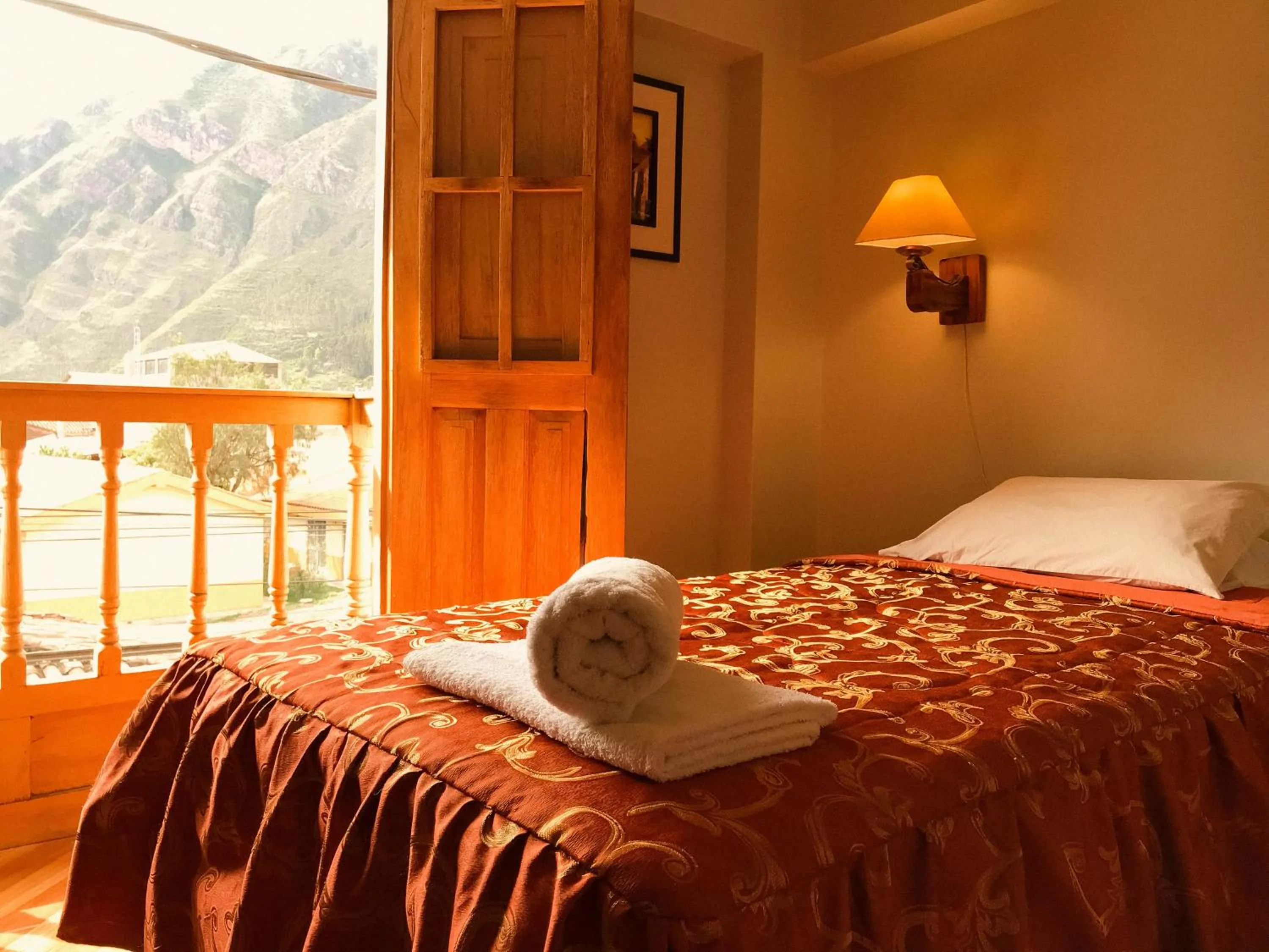 Bed in Nafis Casona Apu Linli Pisac