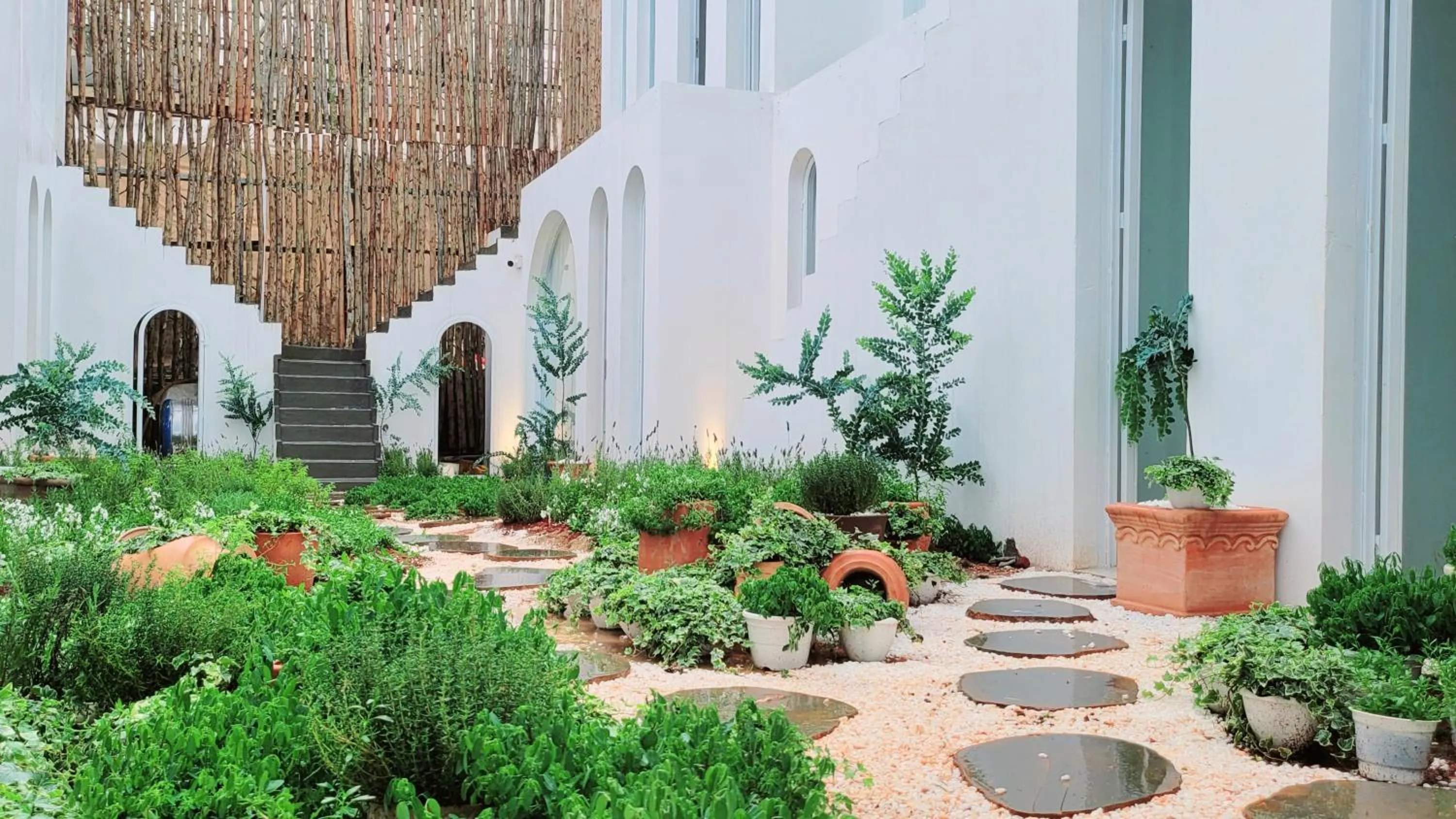 Garden in La Paix Dalat