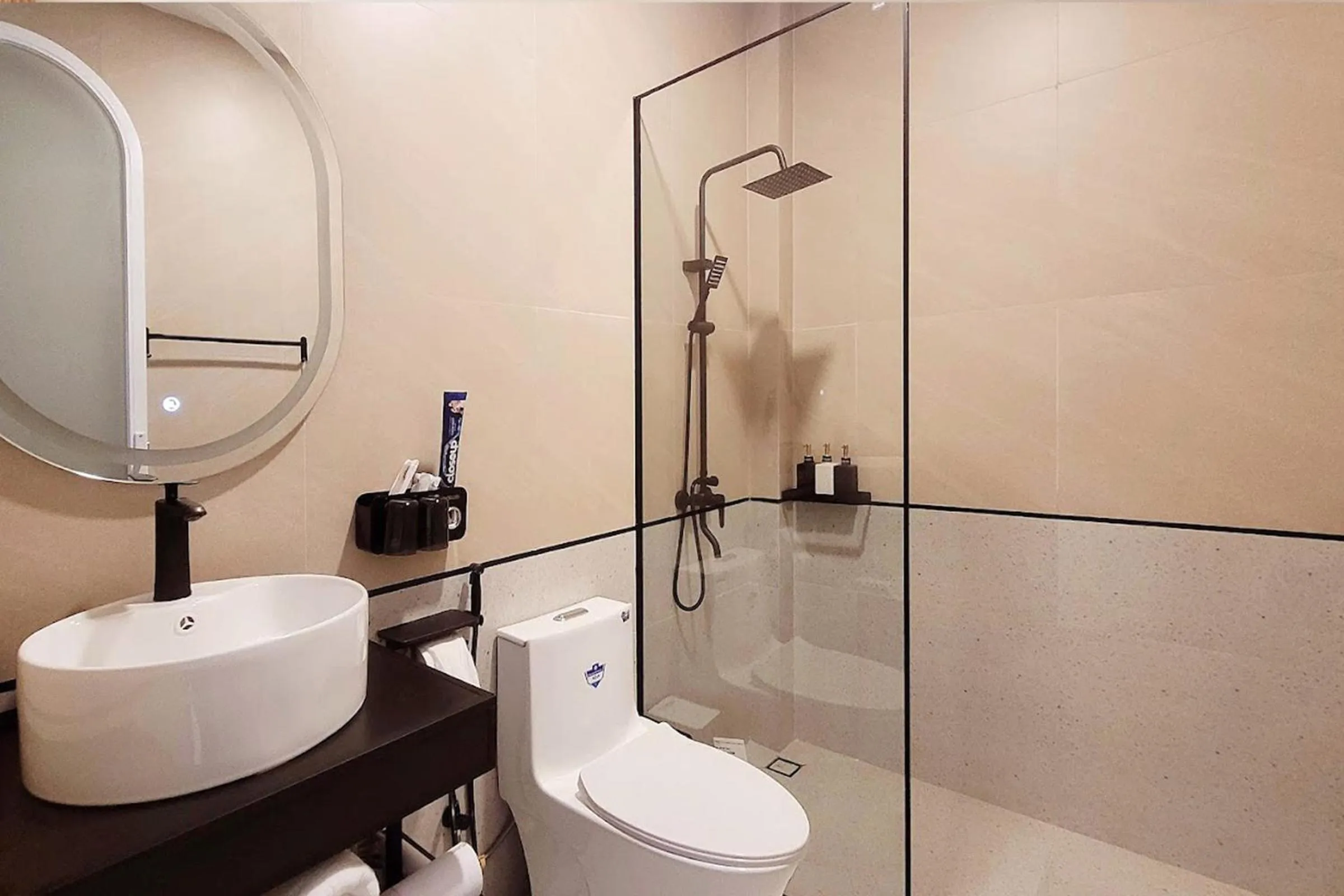 Shower in La Paix Dalat