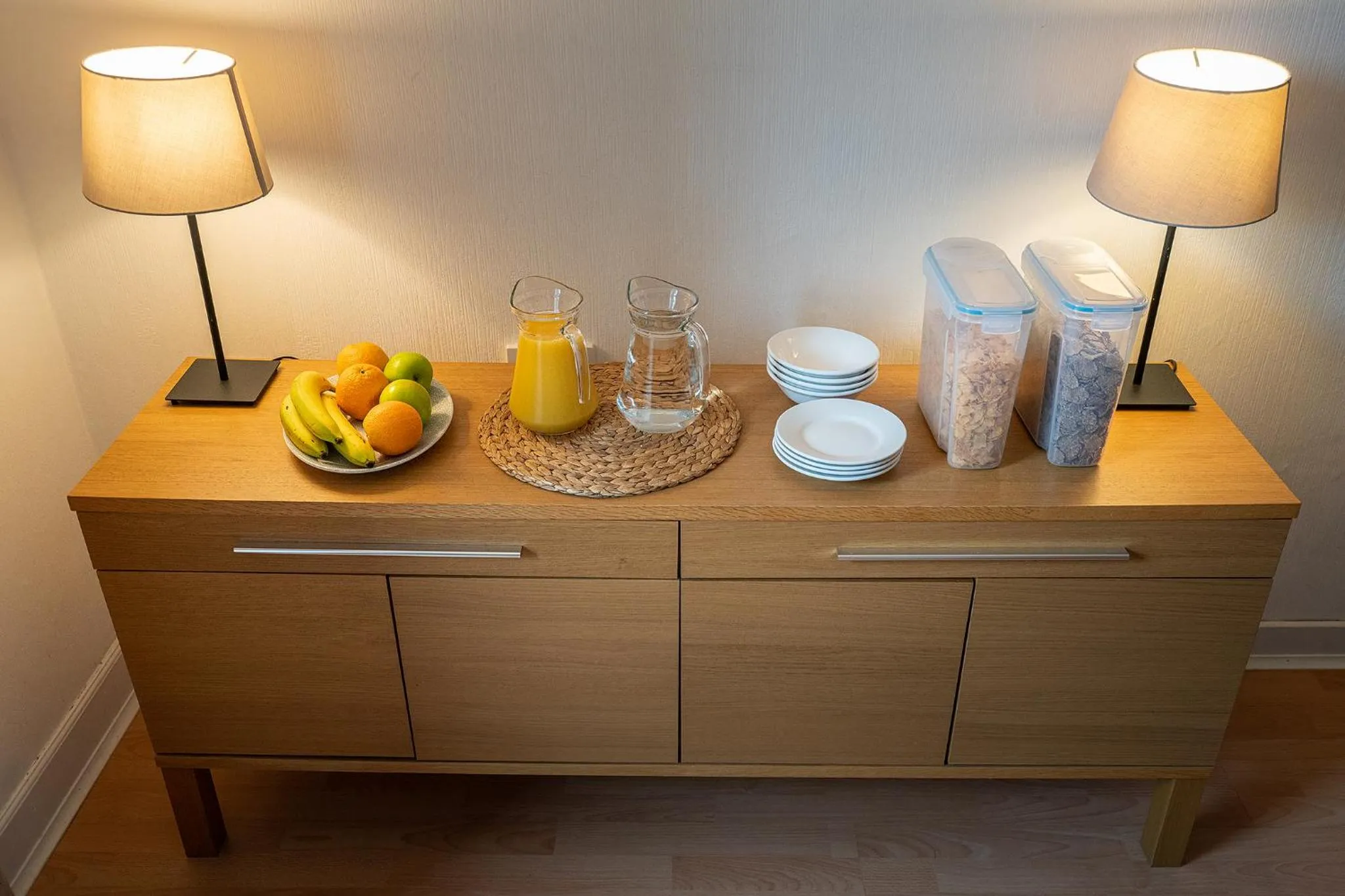 Food and drinks in Broadford House Skye