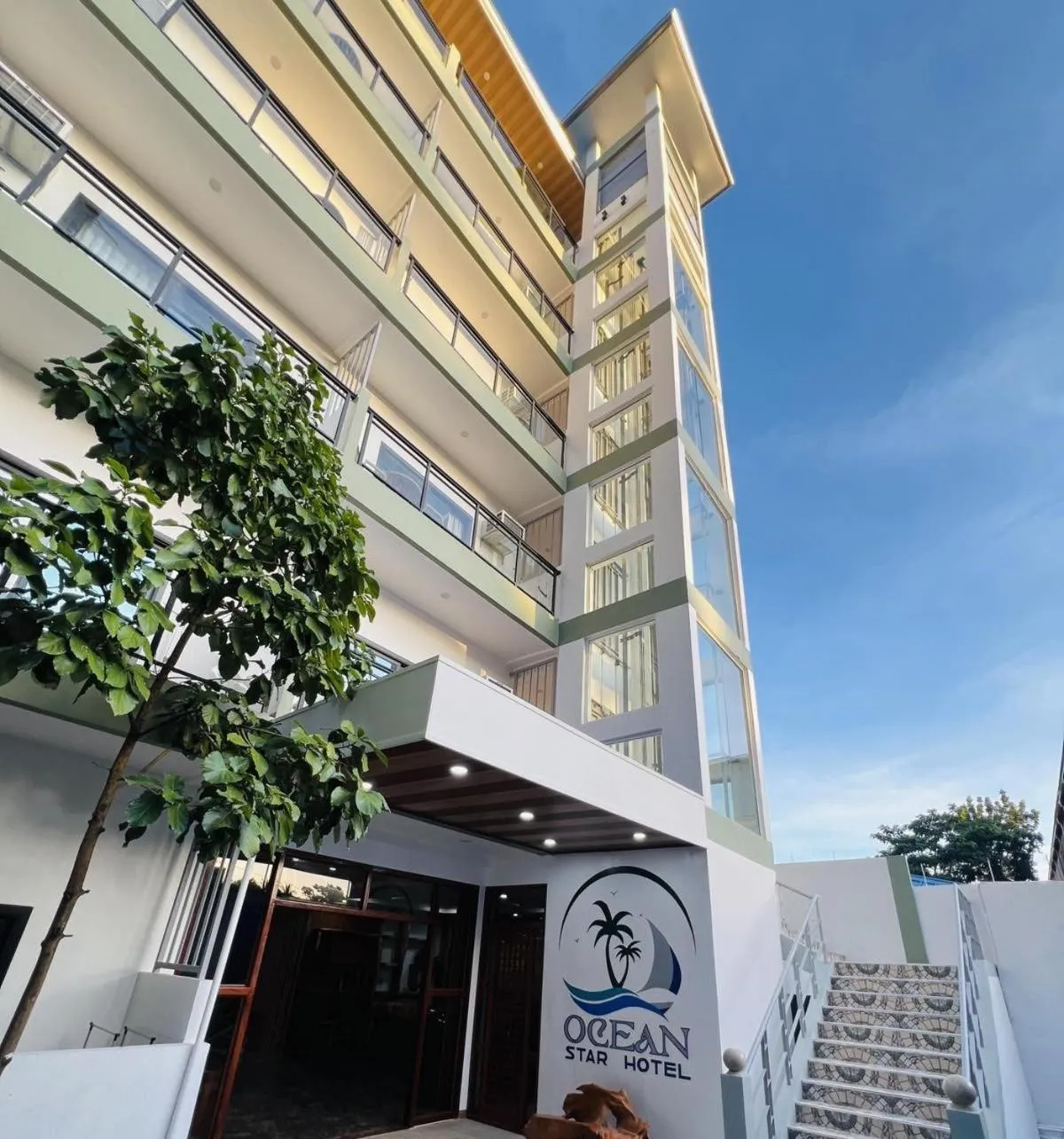 Property building in Ocean Star Hotel Coron