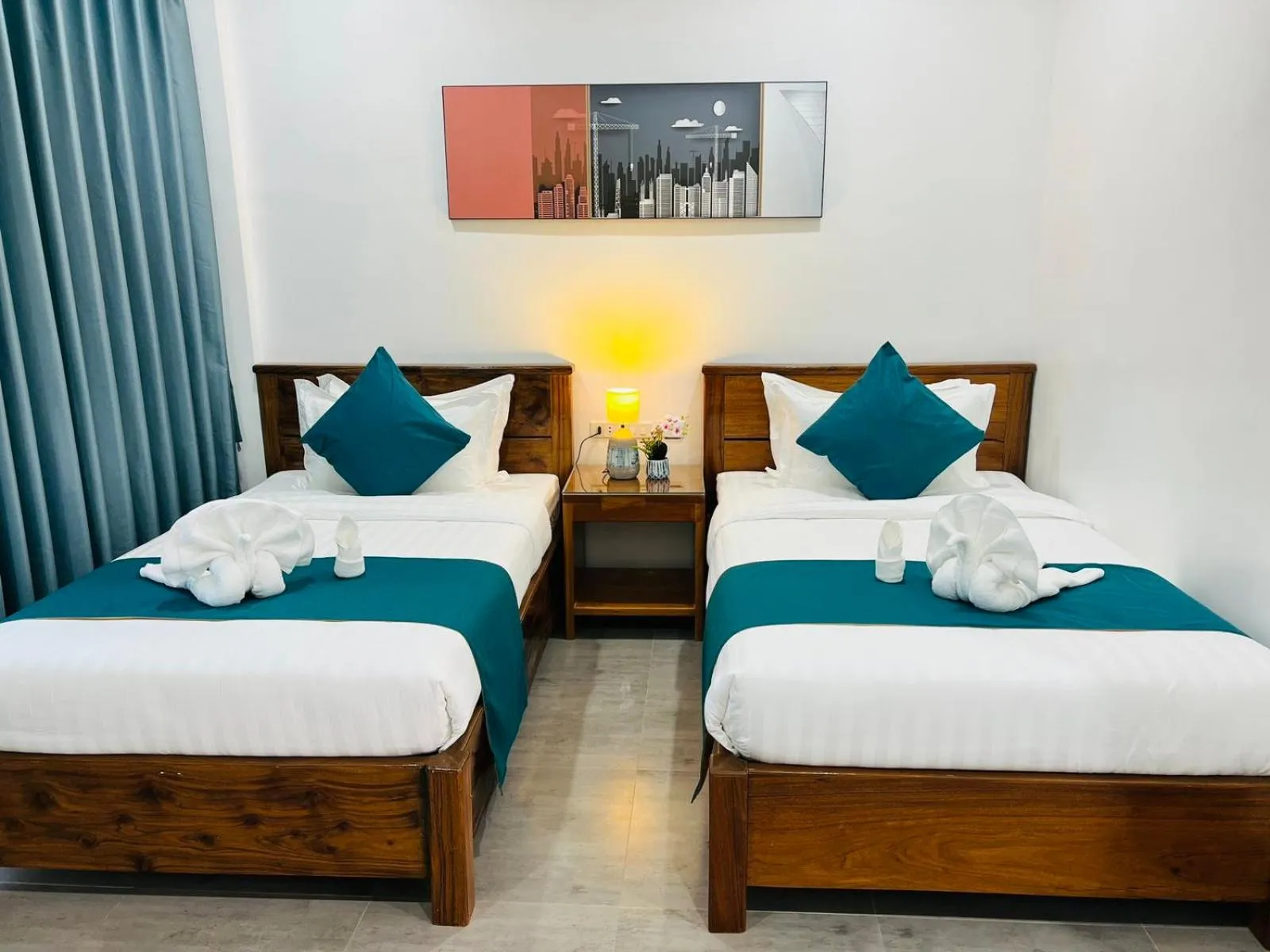 Bedroom, Bed in Ocean Star Hotel Coron