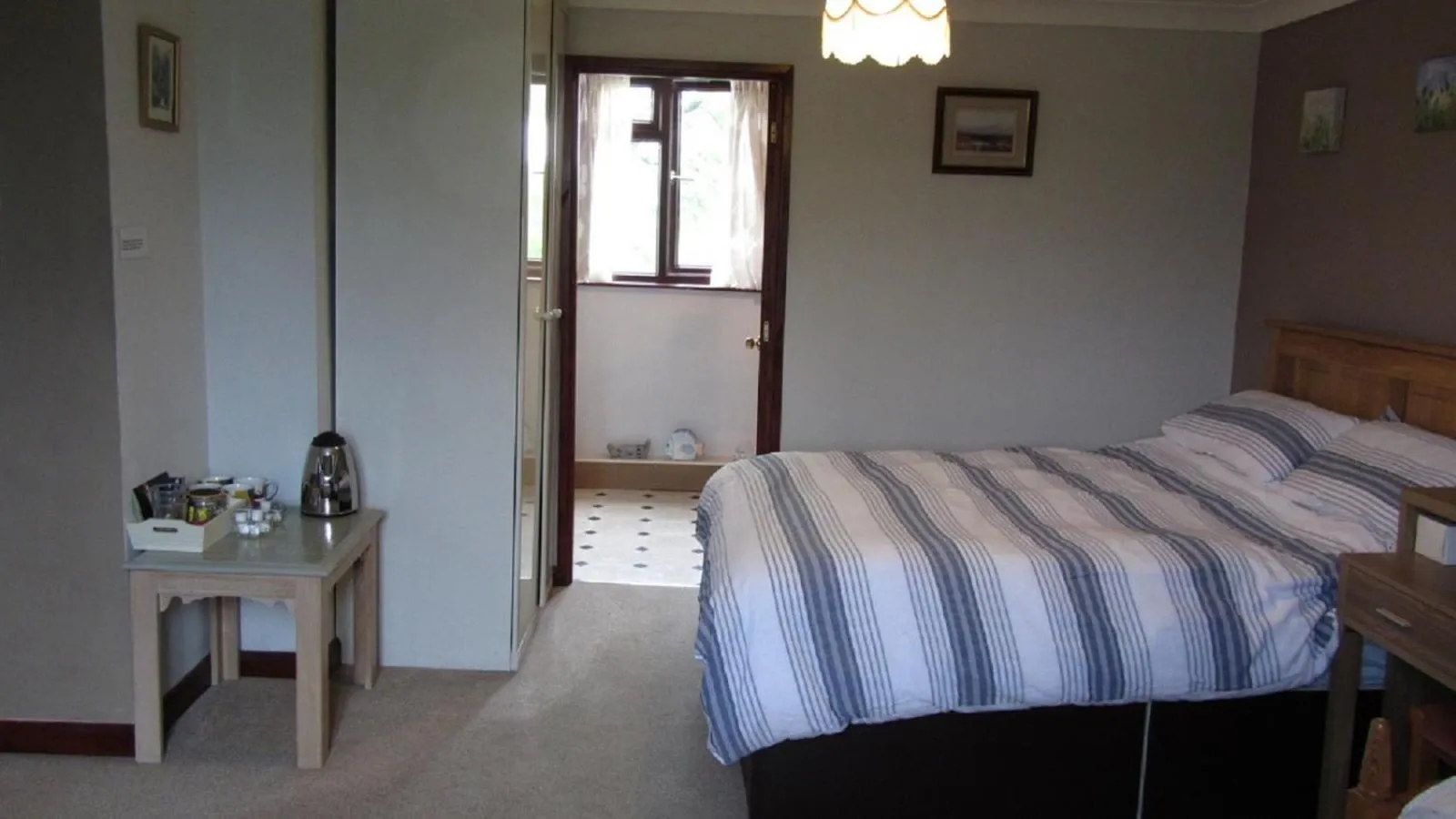 Bed in Heathergate Cottage Dartmoor BnB