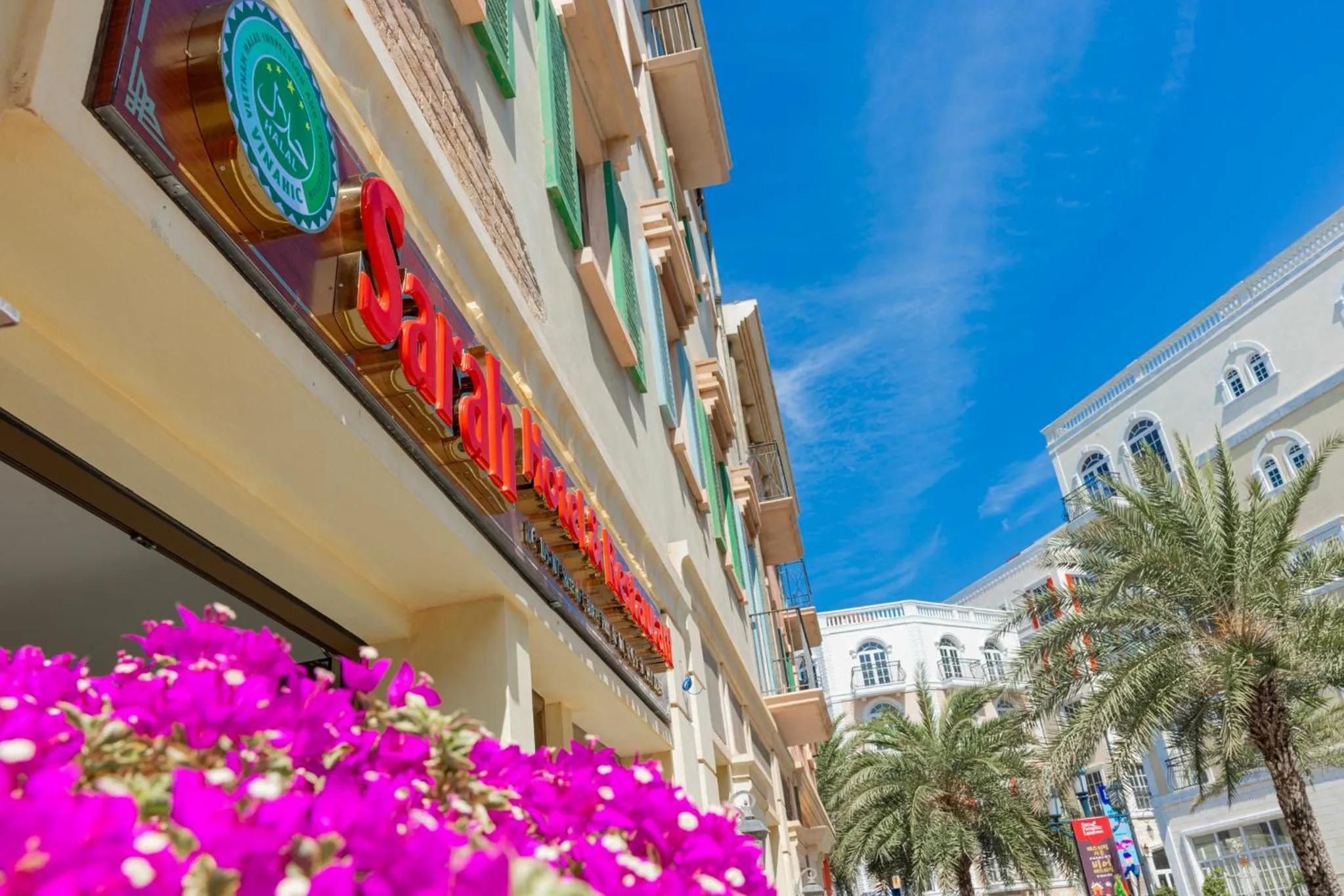 Property building in Sarah Hotel Halal Restaurant Phu Quoc