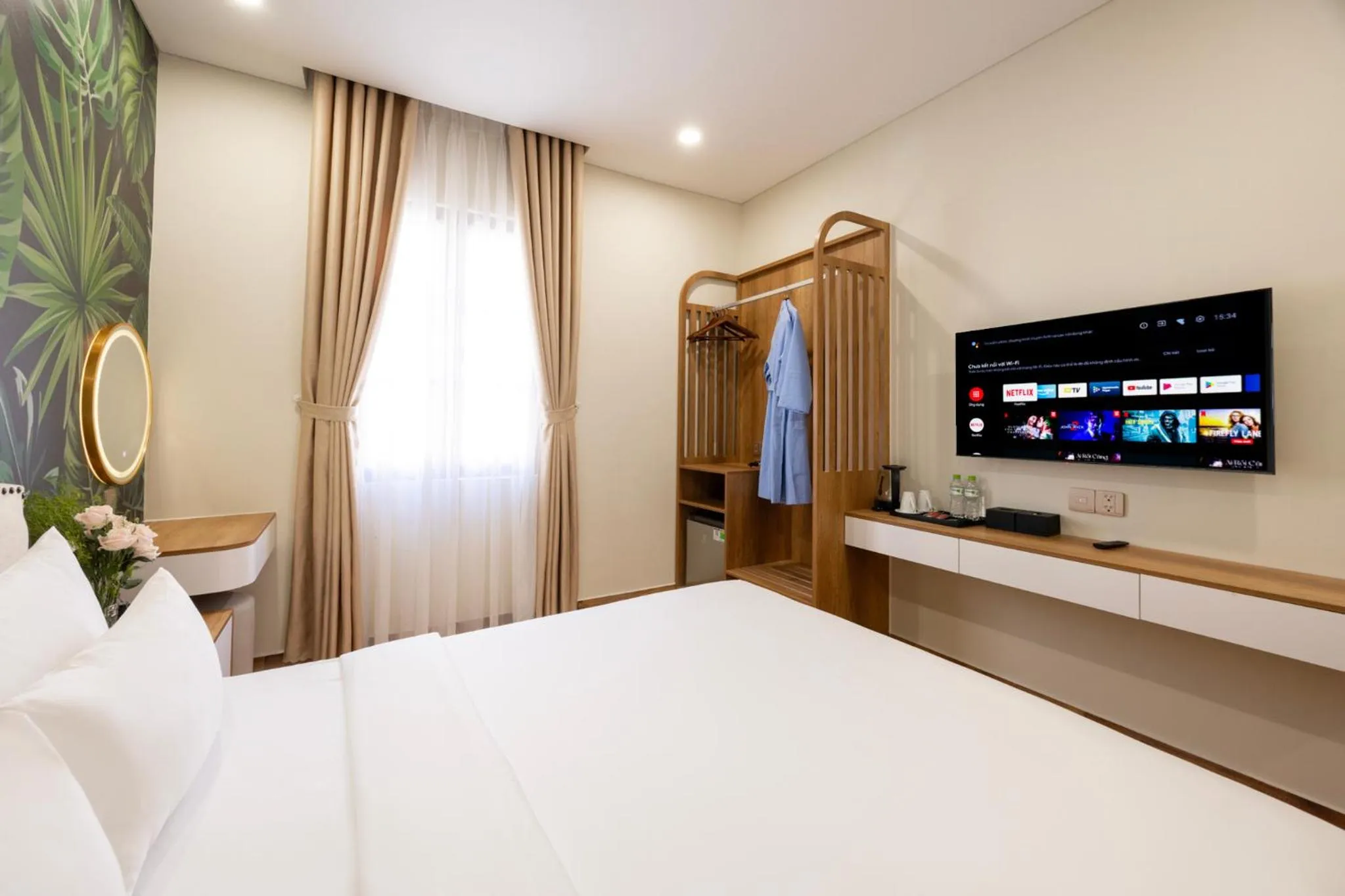 Bed in Sarah Hotel Halal Restaurant Phu Quoc