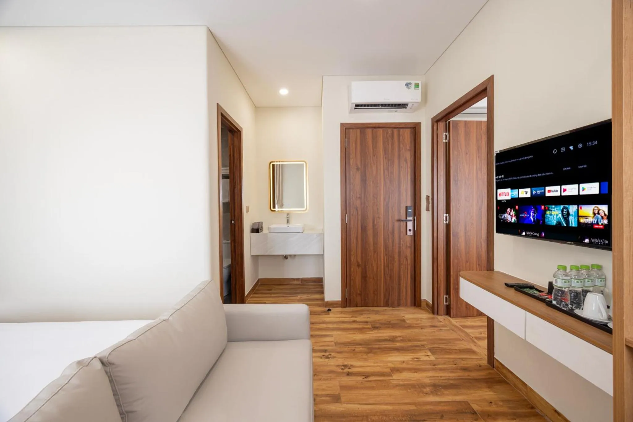 Bed in Sarah Hotel Halal Restaurant Phu Quoc