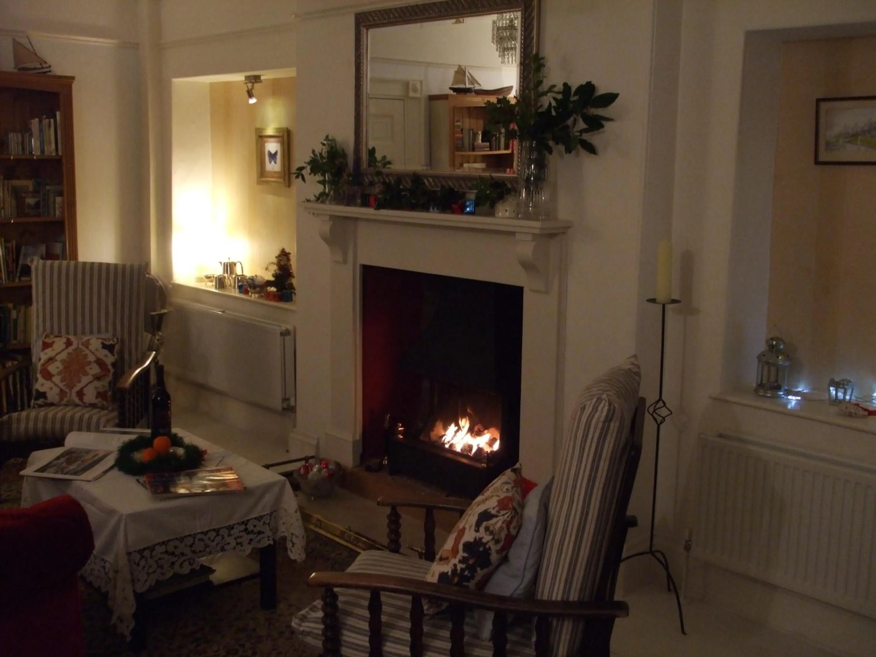 Living room in The Old Vicarage Bed And Breakfast