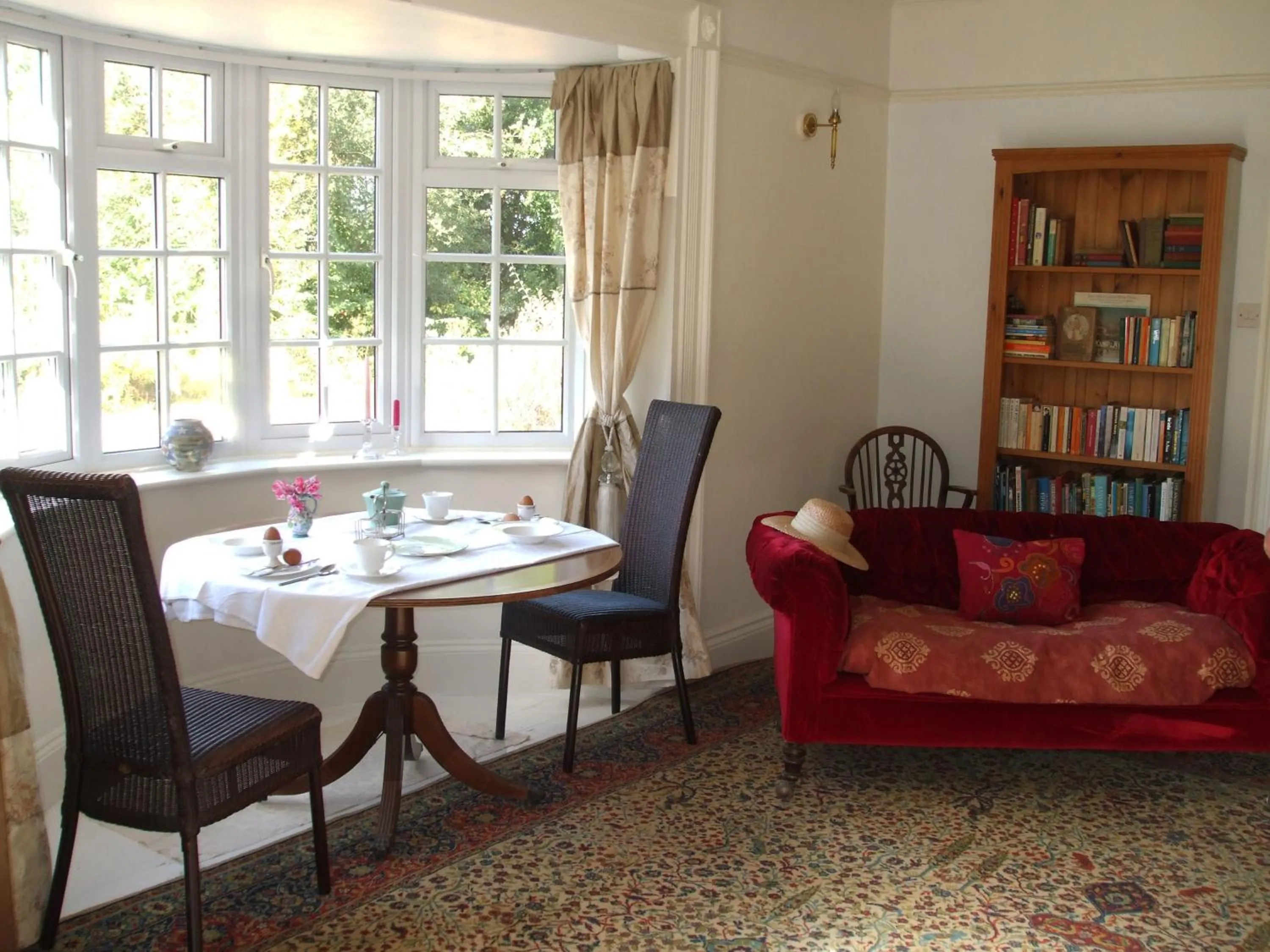 Living room in The Old Vicarage Bed And Breakfast