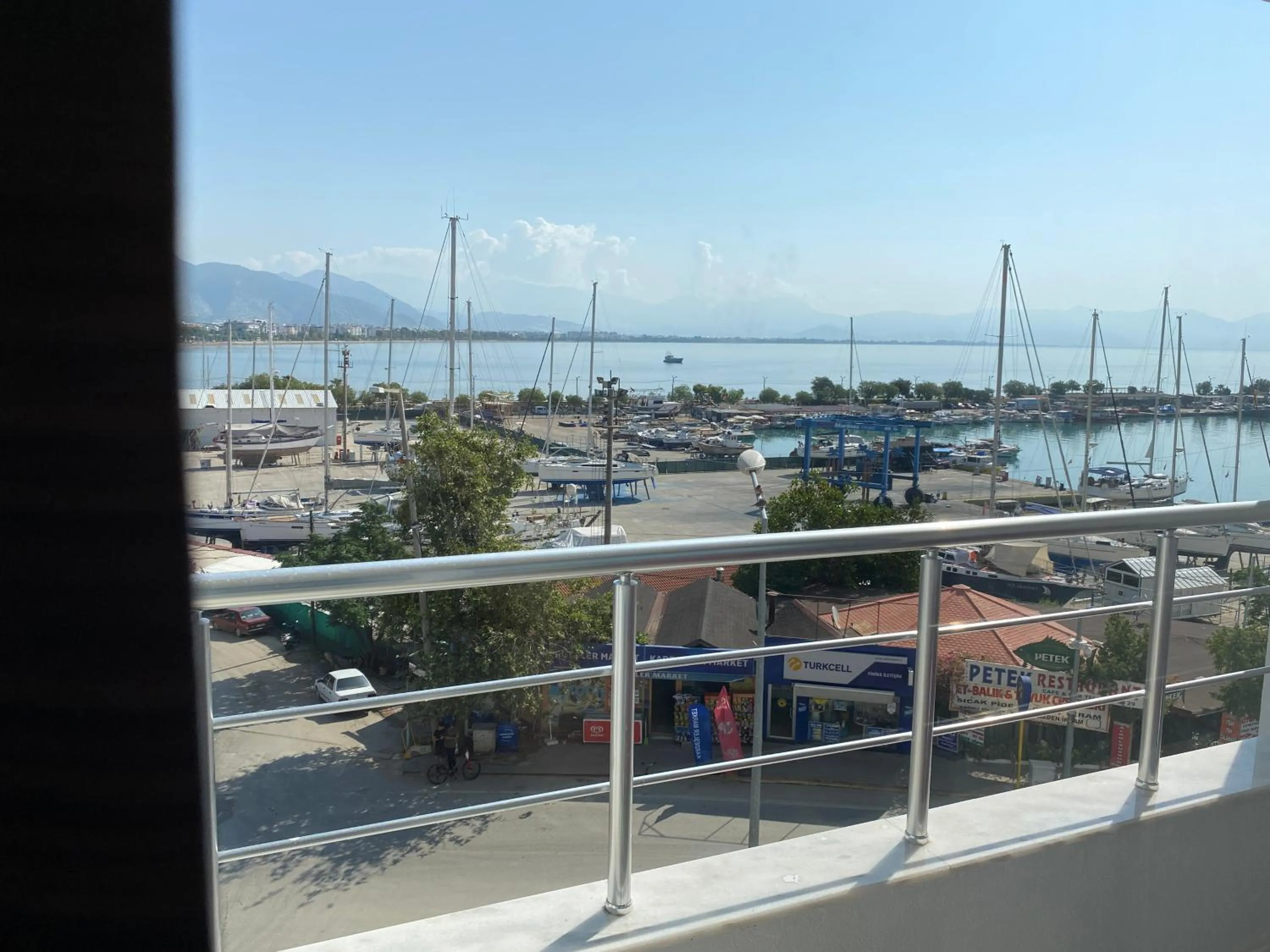 City view in Finike Marina Hotel