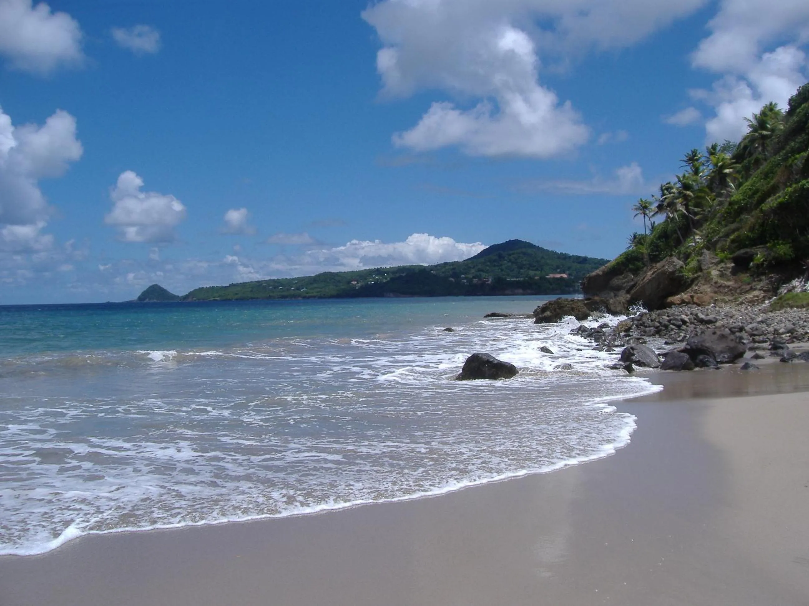 Beach in Petite Anse Hotel
