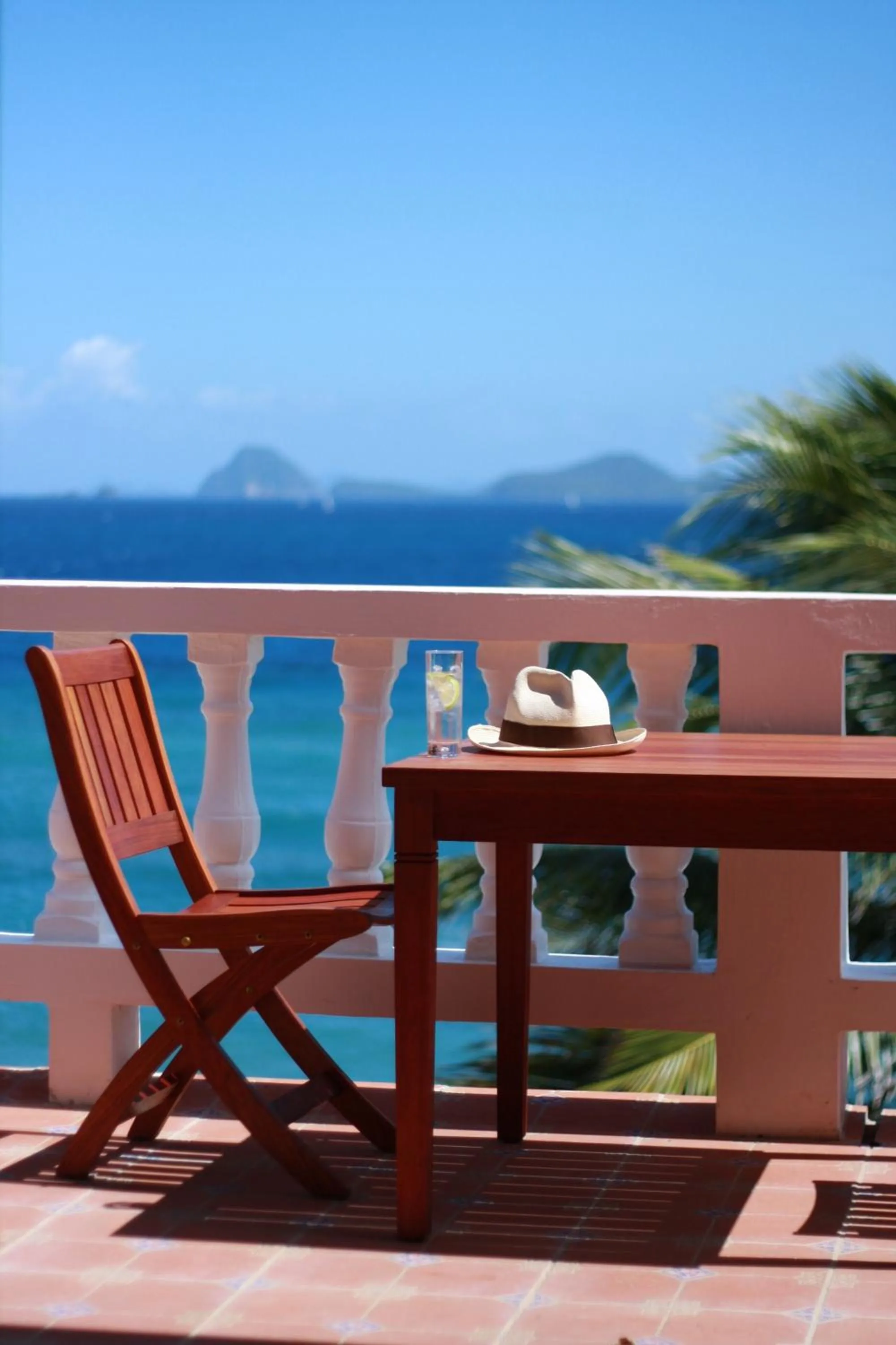 Balcony/Terrace in Petite Anse Hotel