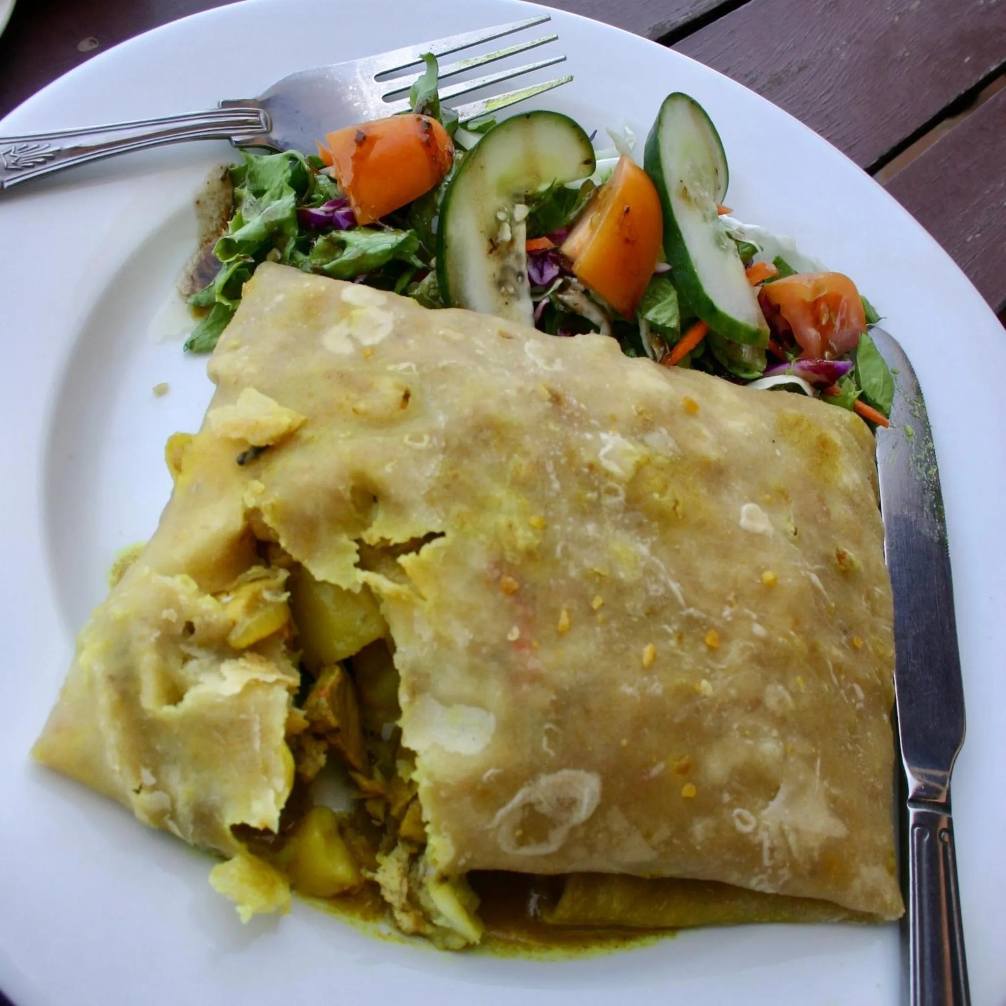 Food close-up in Petite Anse Hotel