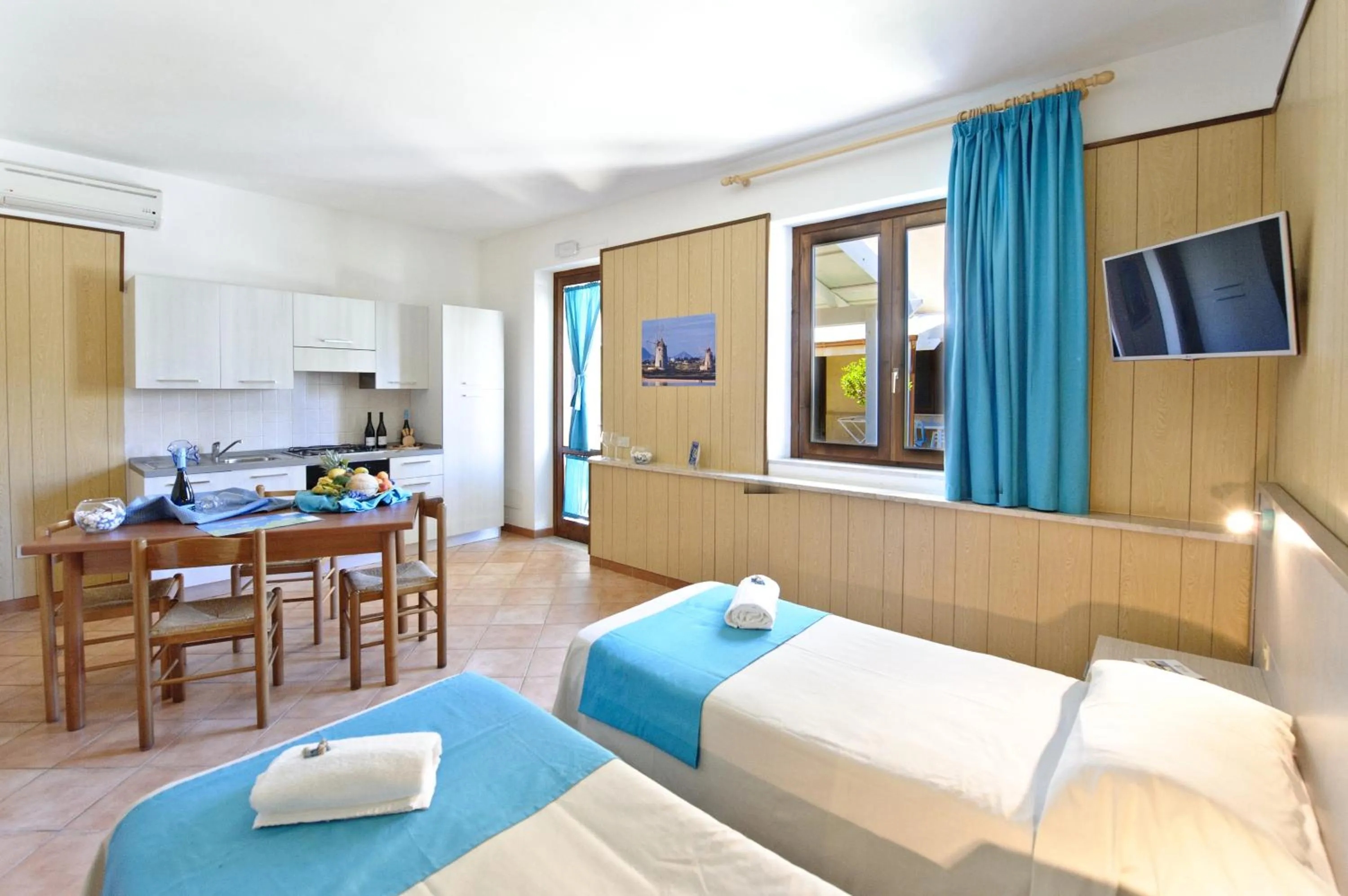 Bed in Resort Santa Maria Hotel